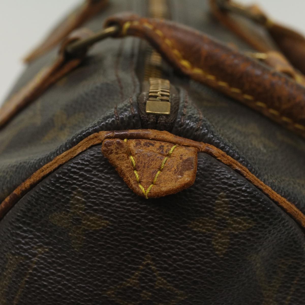 LOUIS VUITTON Monogram Speedy 25 Hand Bag M41528 LV 55336
