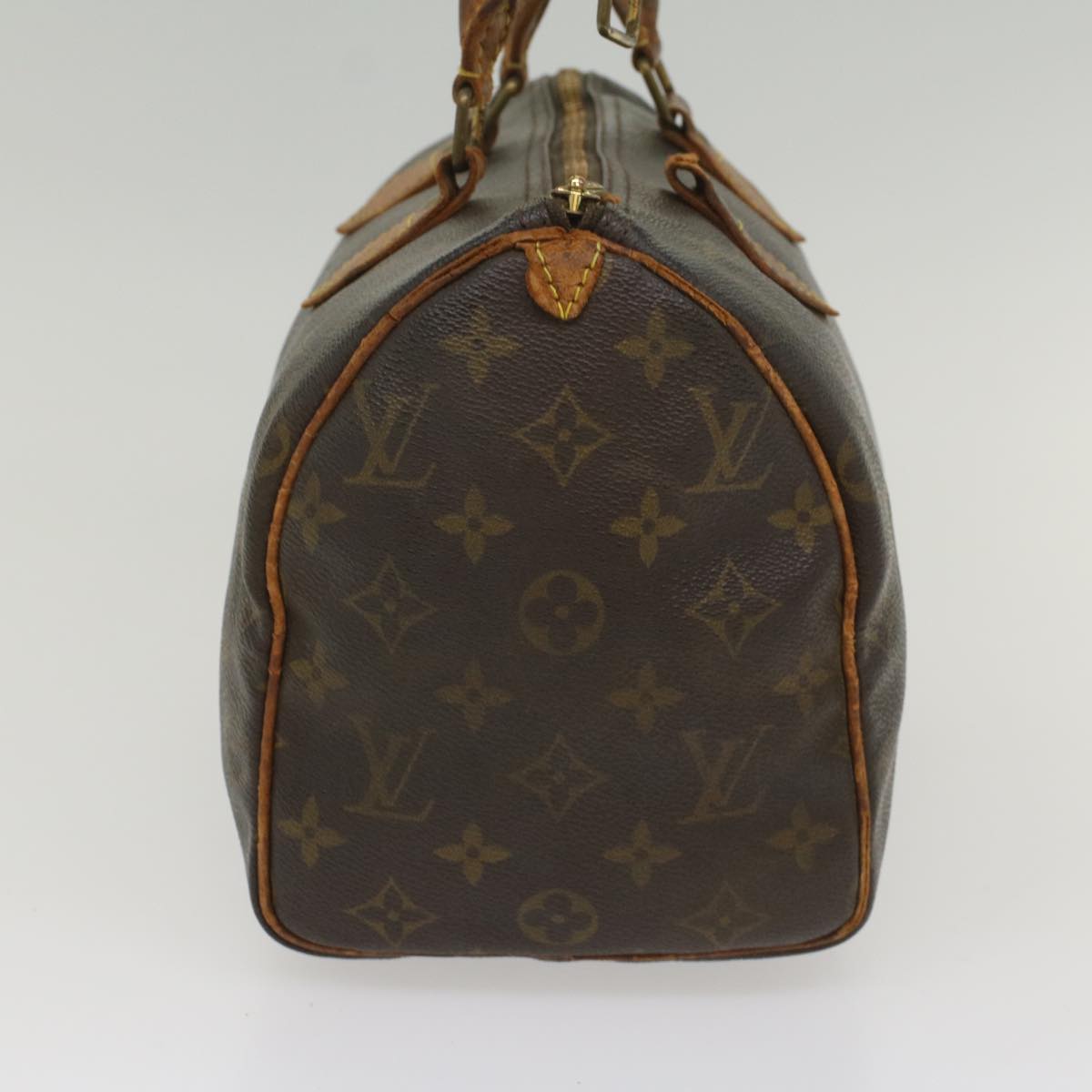 LOUIS VUITTON Monogram Speedy 25 Hand Bag M41528 LV 55336