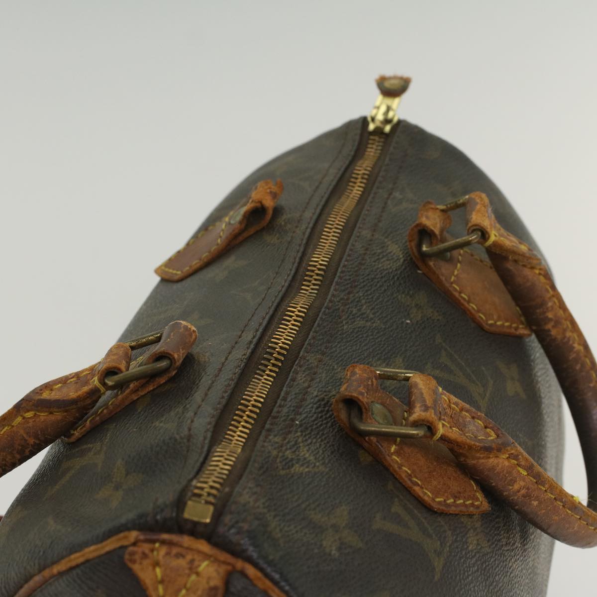 LOUIS VUITTON Monogram Speedy 25 Hand Bag M41528 LV 55336