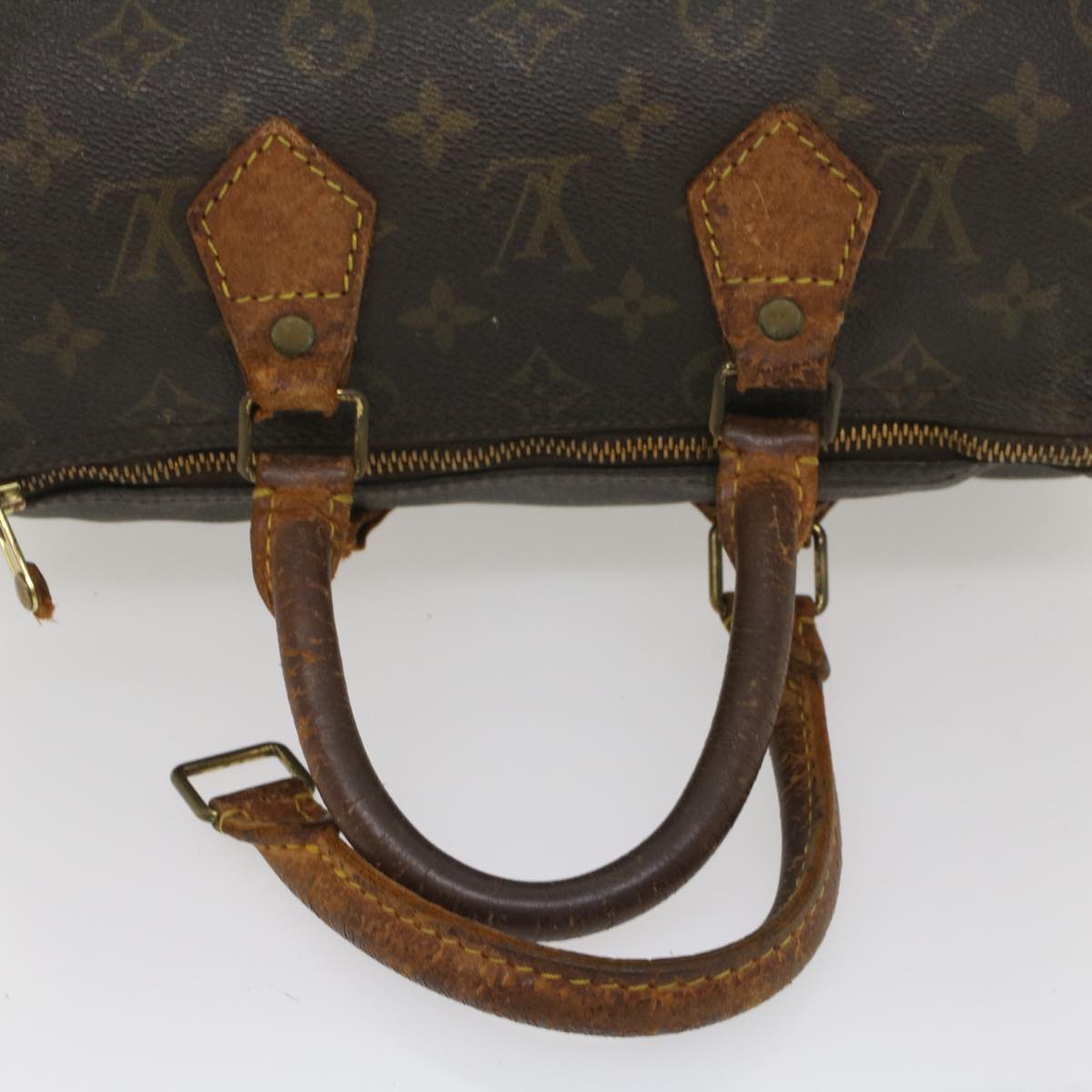 LOUIS VUITTON Monogram Speedy 25 Hand Bag M41528 LV 55336