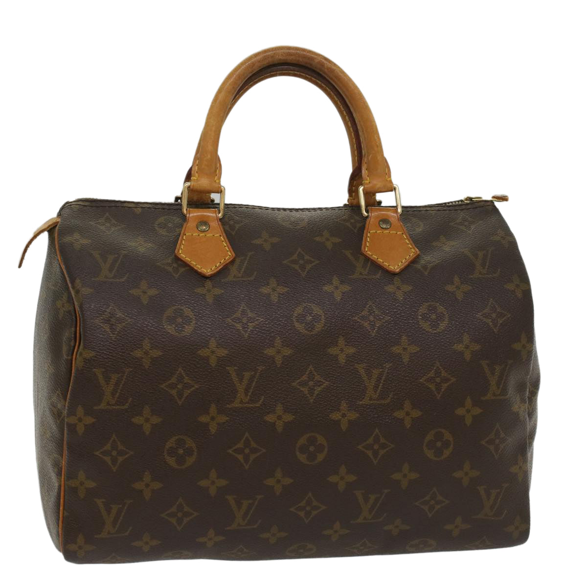 LOUIS VUITTON Monogram Speedy 30 Hand Bag M41526 LV 55338