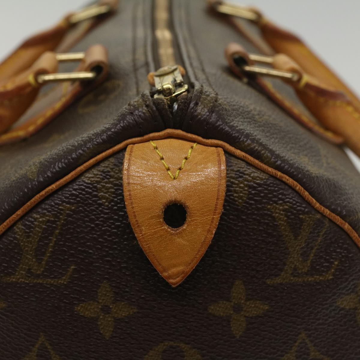 LOUIS VUITTON Monogram Speedy 30 Hand Bag M41526 LV 55338