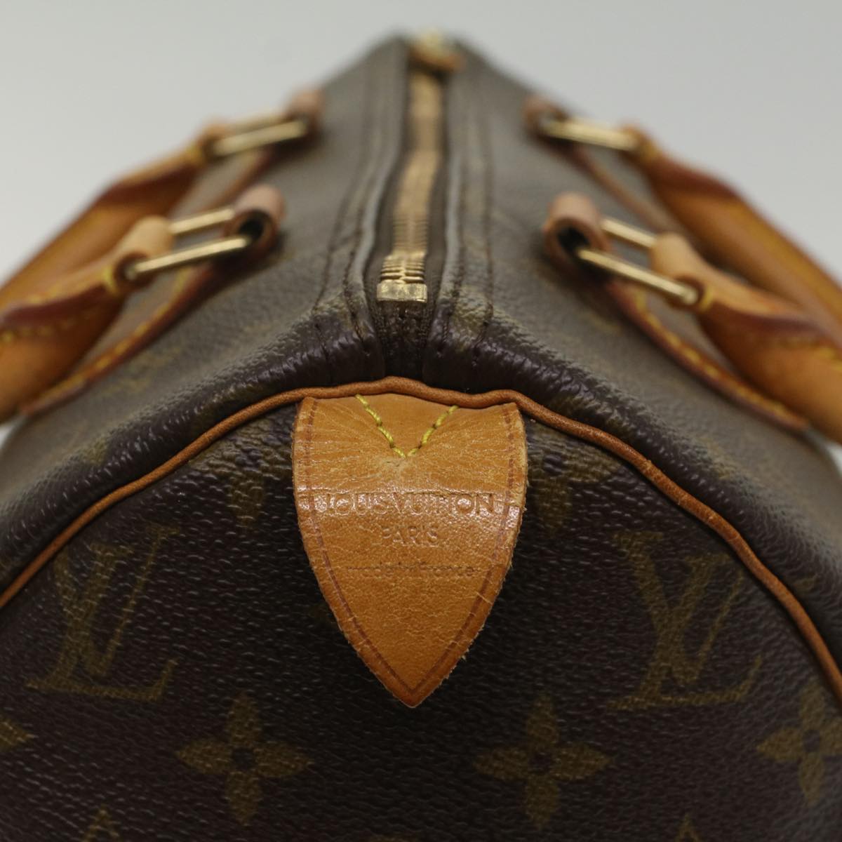 LOUIS VUITTON Monogram Speedy 30 Hand Bag M41526 LV 55338