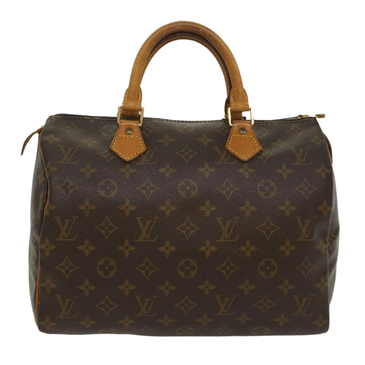 LOUIS VUITTON Monogram Speedy 30 Hand Bag M41526 LV 55338