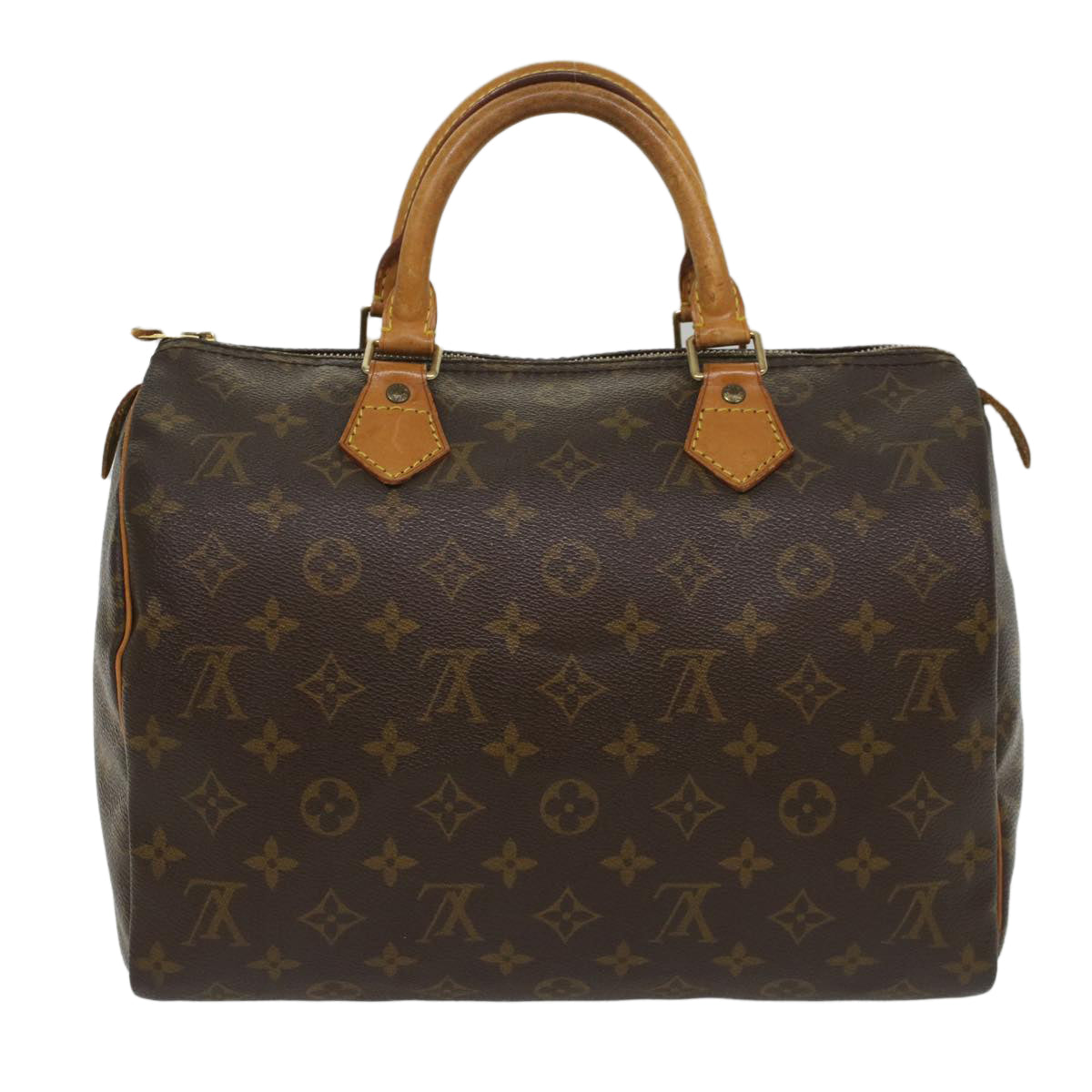 LOUIS VUITTON Monogram Speedy 30 Hand Bag M41526 LV 55338