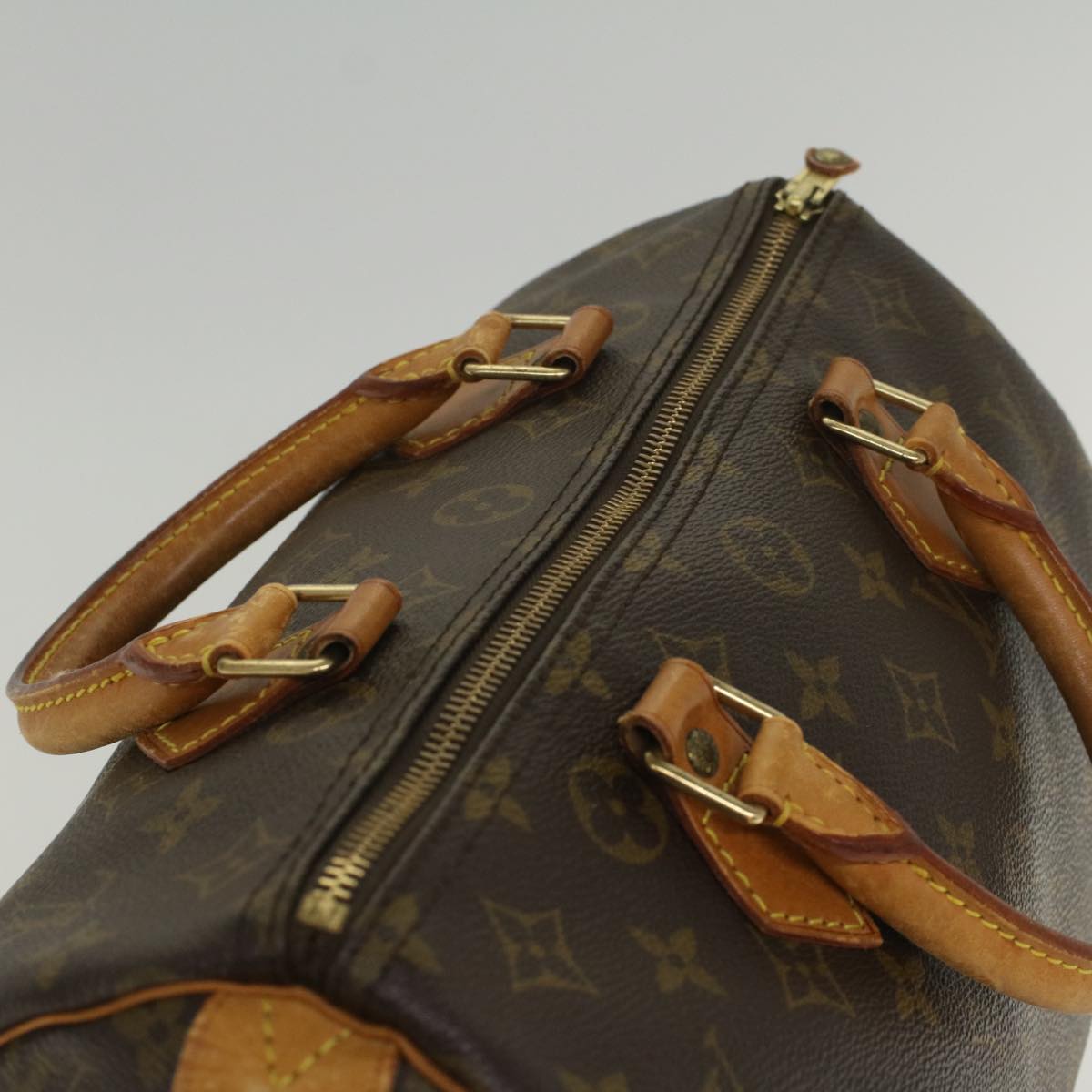 LOUIS VUITTON Monogram Speedy 30 Hand Bag M41526 LV 55338