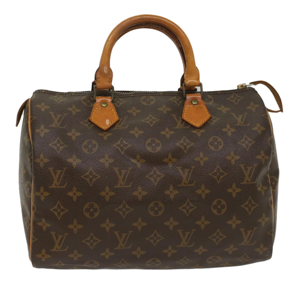 LOUIS VUITTON Monogram Speedy 30 Hand Bag M41526 LV 55339