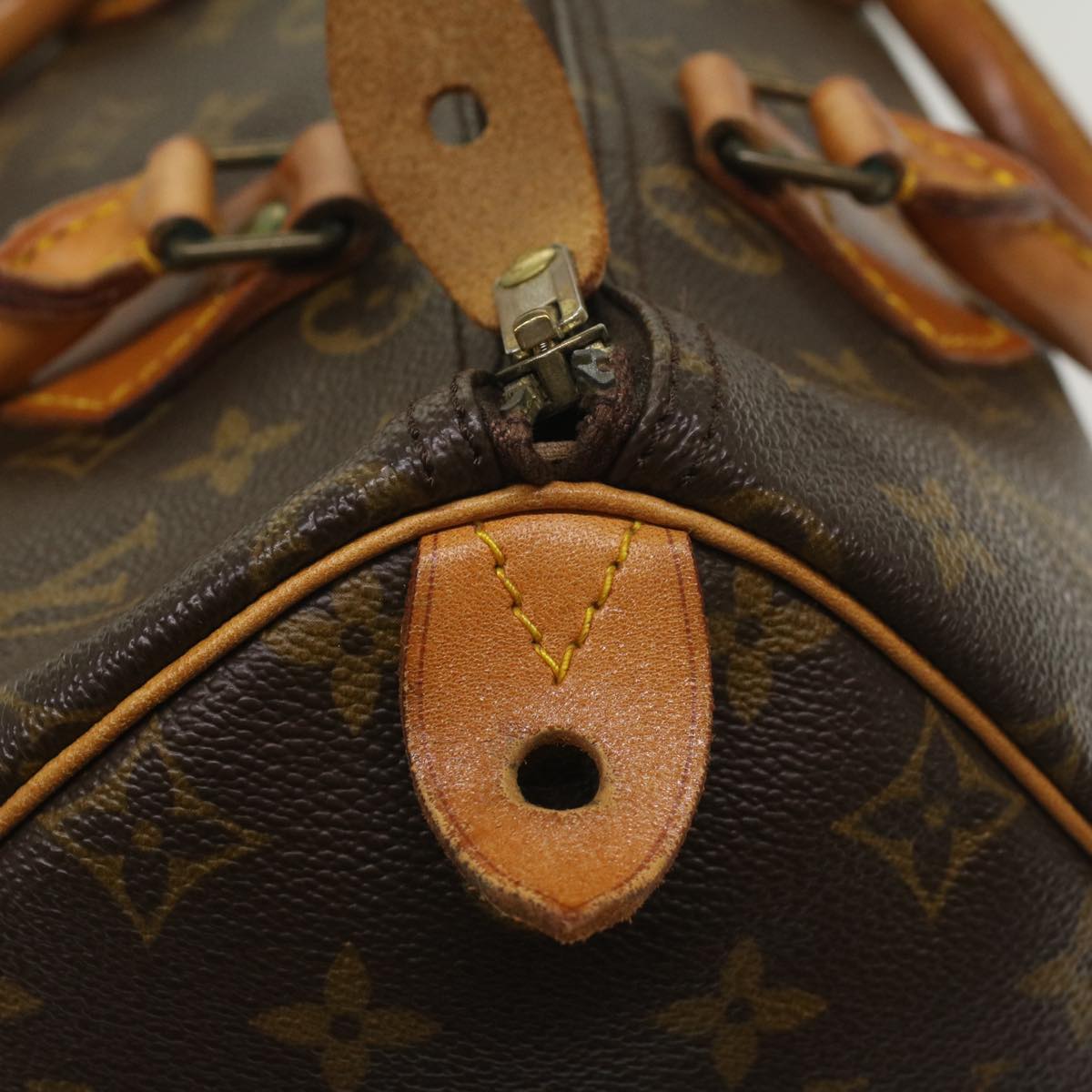 LOUIS VUITTON Monogram Speedy 30 Hand Bag M41526 LV 55339