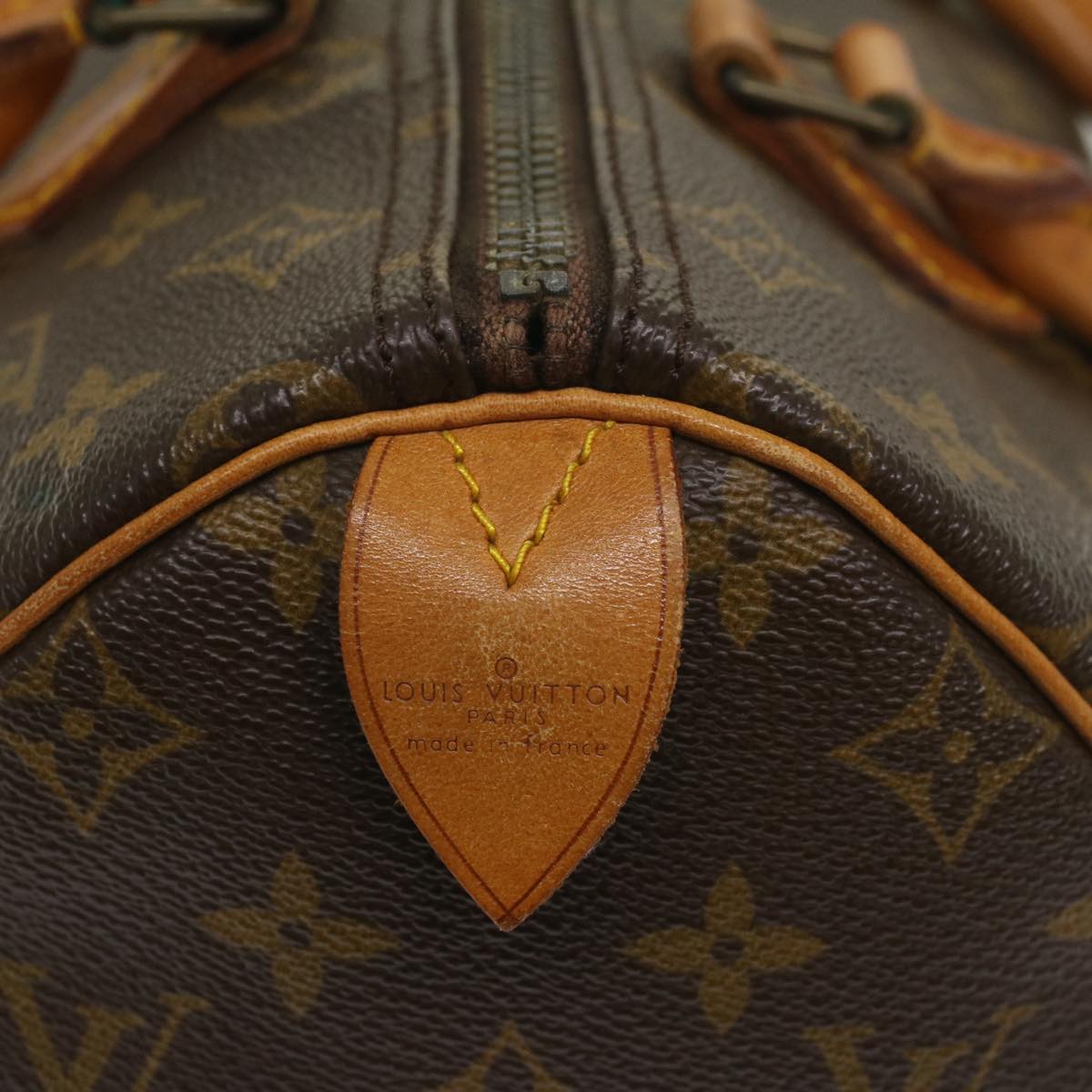 LOUIS VUITTON Monogram Speedy 30 Hand Bag M41526 LV 55339