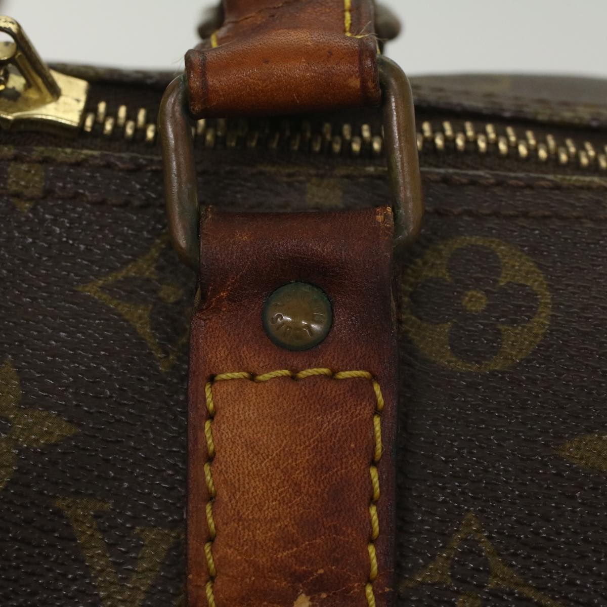 LOUIS VUITTON Monogram Keepall 45 Boston Bag M41428 LV 55342