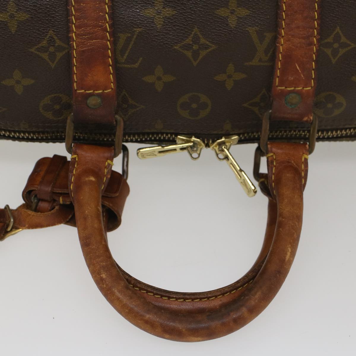 LOUIS VUITTON Monogram Keepall 45 Boston Bag M41428 LV 55342