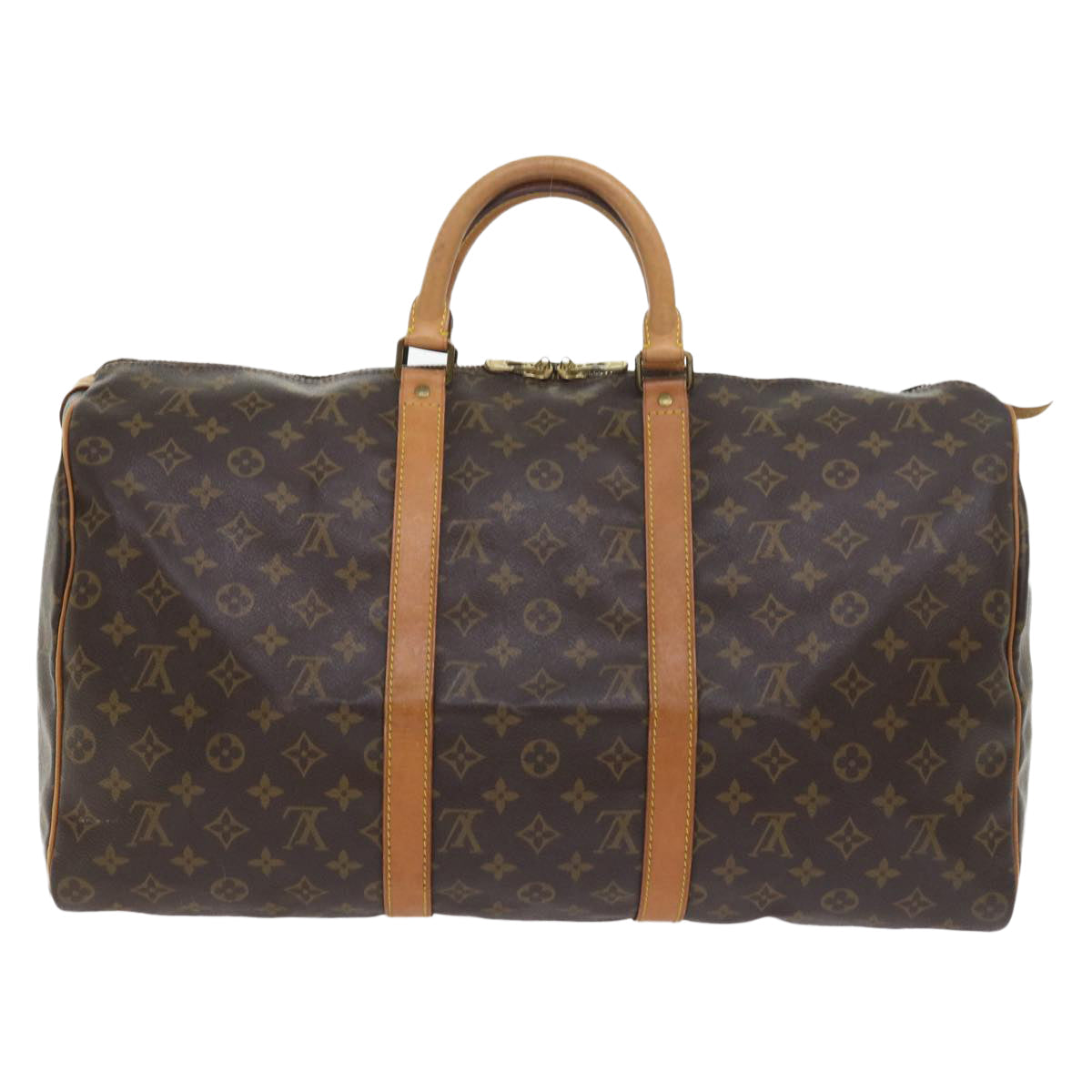 LOUIS VUITTON Monogram Keepall 50 Boston Bag M41426 LV 55344