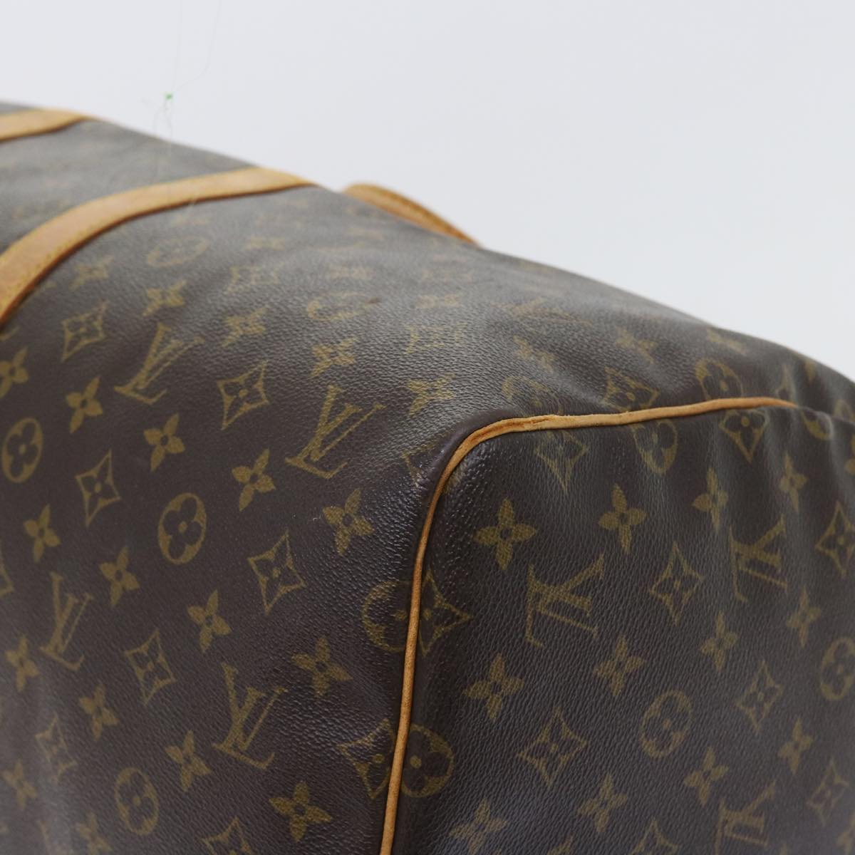 LOUIS VUITTON Monogram Keepall 55 Boston Bag M41424 LV 55347