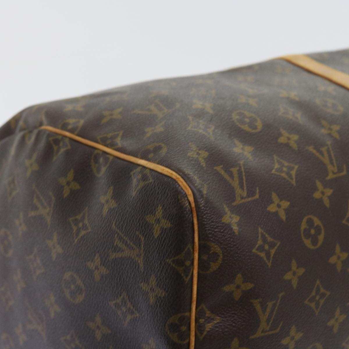 LOUIS VUITTON Monogram Keepall 55 Boston Bag M41424 LV 55347