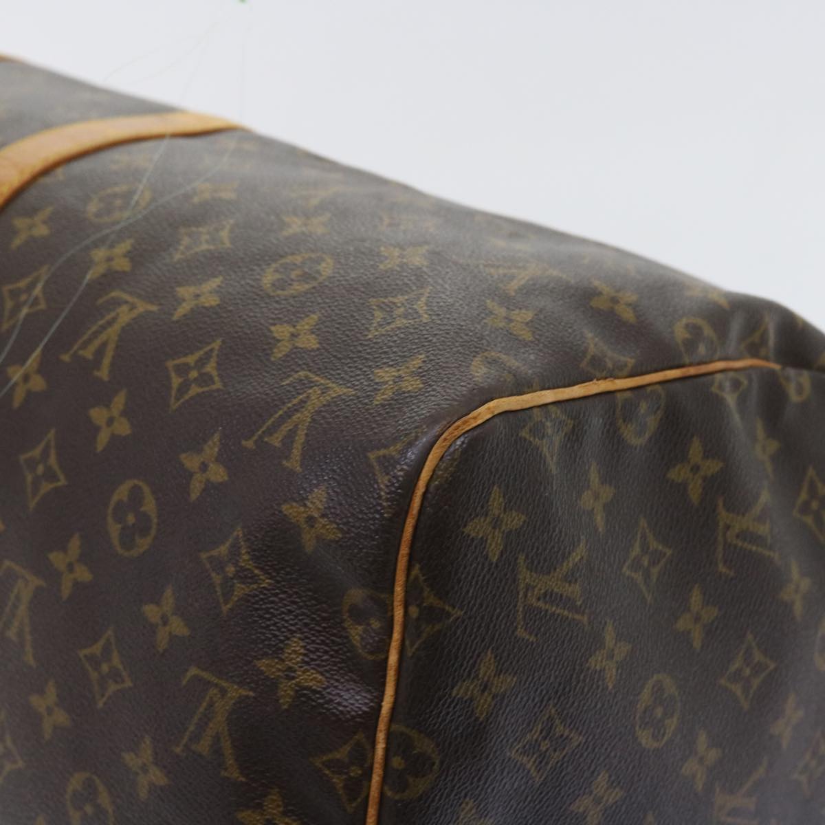 LOUIS VUITTON Monogram Keepall 55 Boston Bag M41424 LV 55347