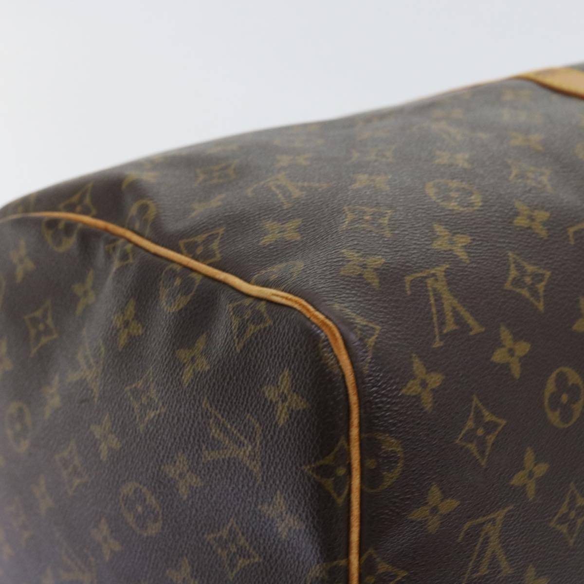 LOUIS VUITTON Monogram Keepall 55 Boston Bag M41424 LV 55347