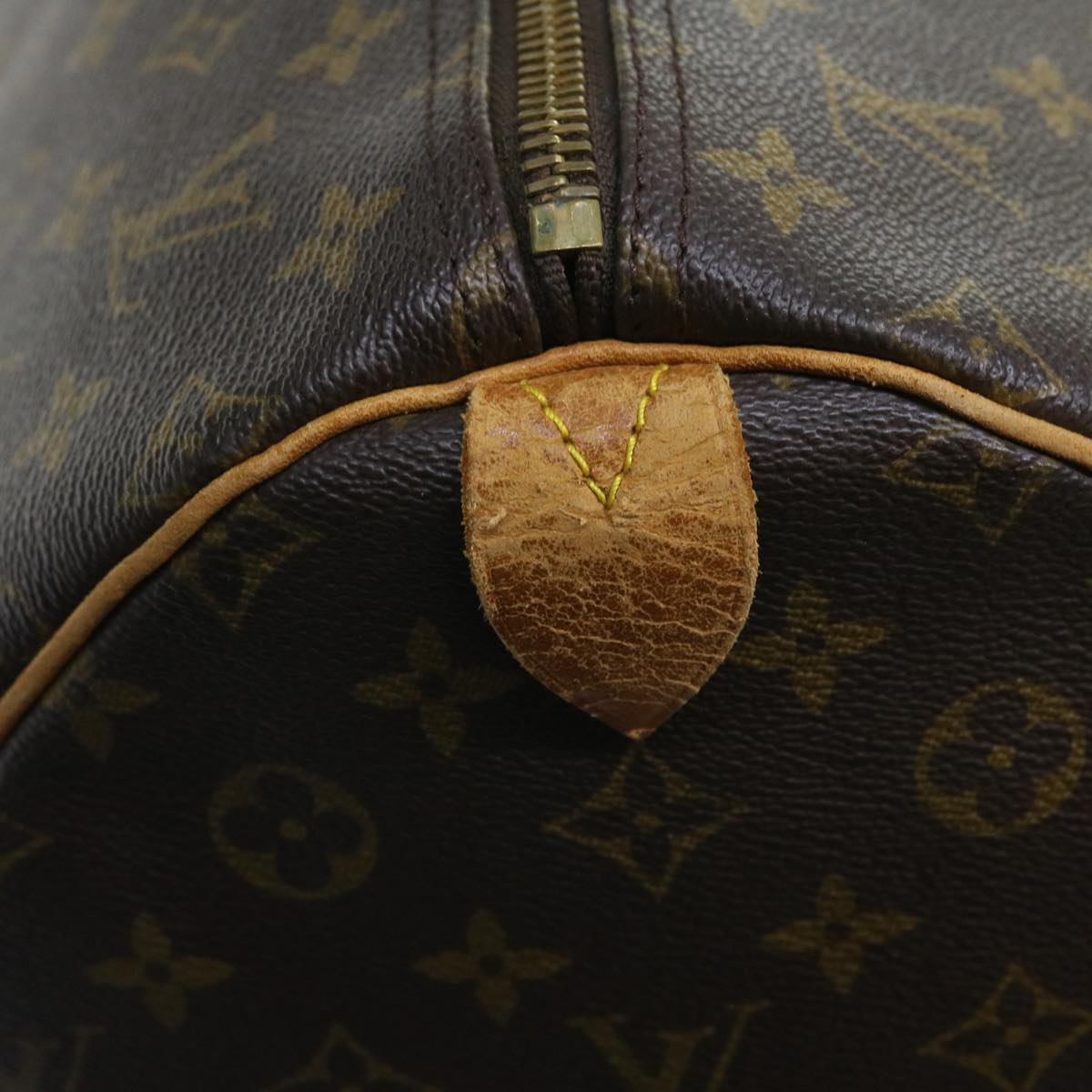 LOUIS VUITTON Monogram Keepall 55 Boston Bag M41424 LV 55347