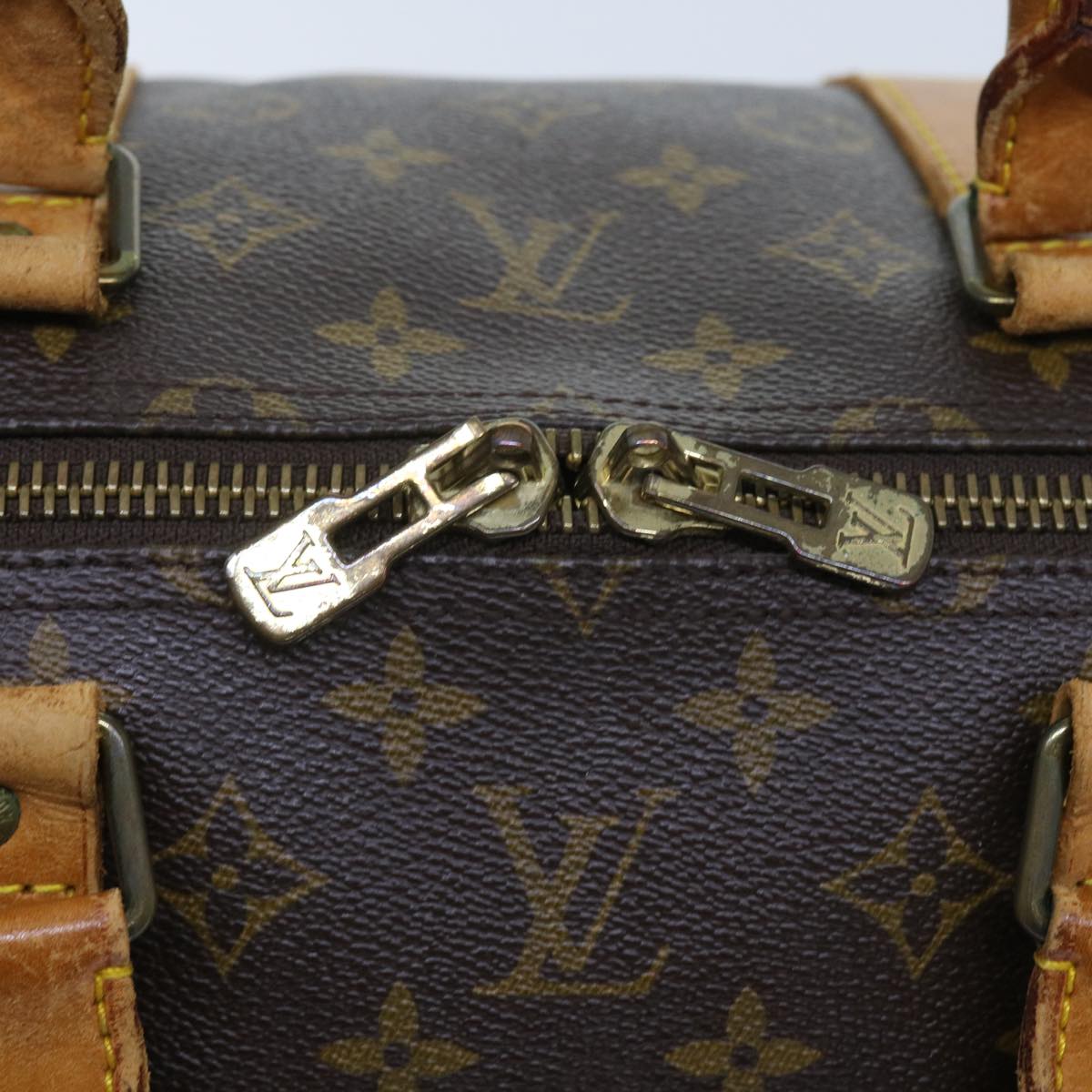 LOUIS VUITTON Monogram Keepall 55 Boston Bag M41424 LV 55347