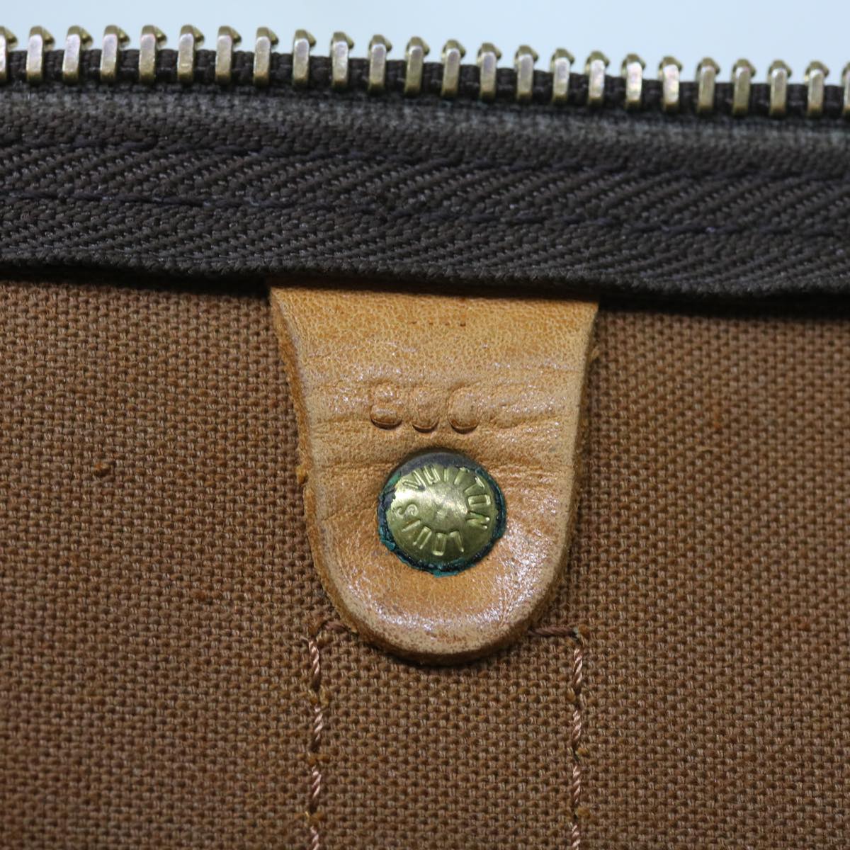 LOUIS VUITTON Monogram Keepall 55 Boston Bag M41424 LV 55347