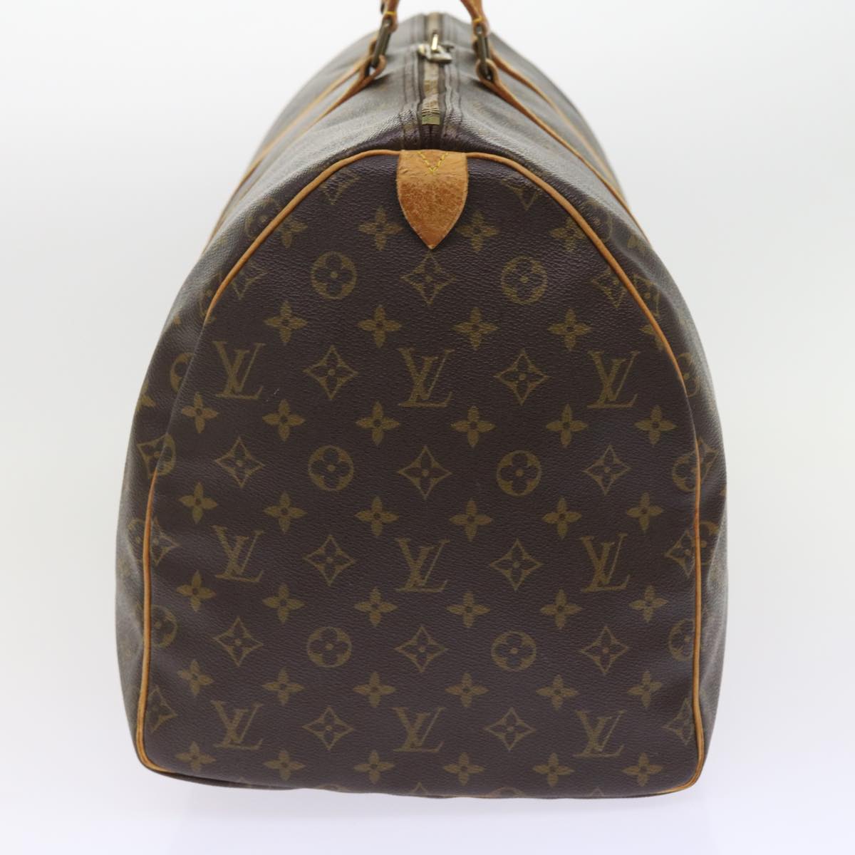 LOUIS VUITTON Monogram Keepall 55 Boston Bag M41424 LV 55347