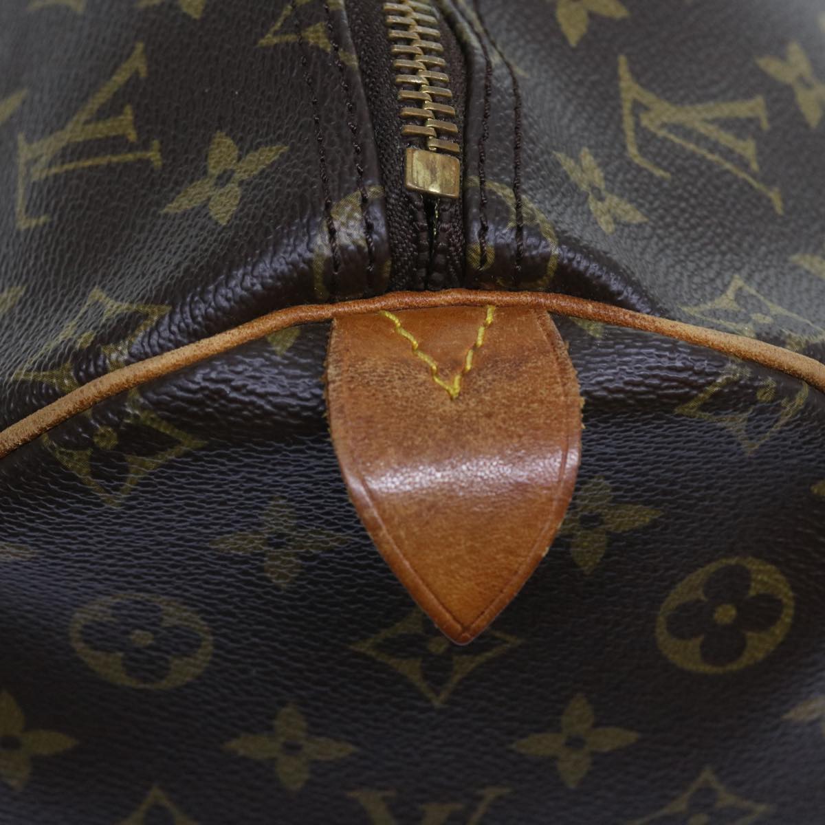 LOUIS VUITTON Monogram Keepall 55 Boston Bag M41424 LV 55348
