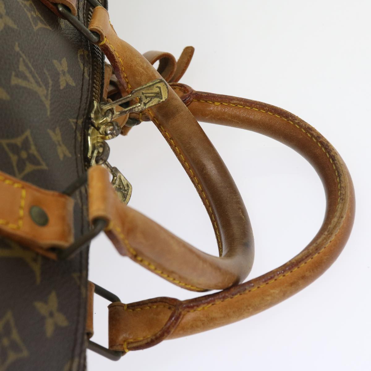 LOUIS VUITTON Monogram Keepall 55 Boston Bag M41424 LV 55348