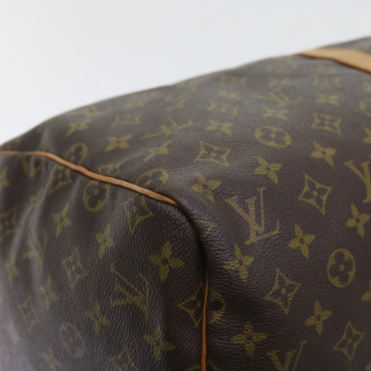 LOUIS VUITTON Monogram Keepall 55 Boston Bag M41424 LV 55349