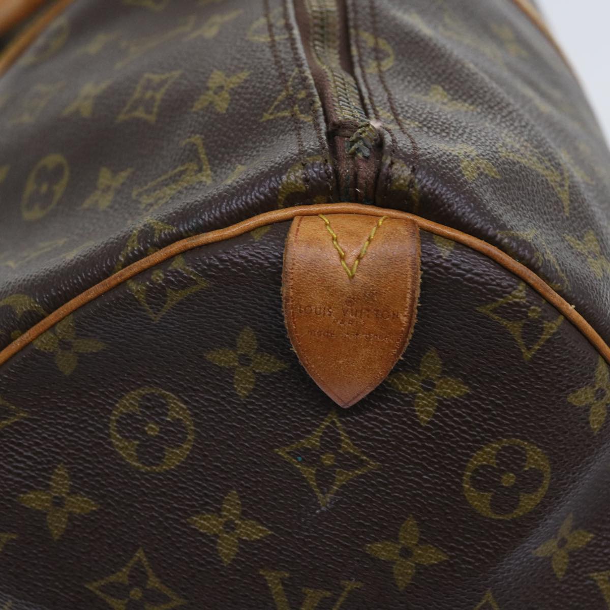 LOUIS VUITTON Monogram Keepall 55 Boston Bag M41424 LV 55349