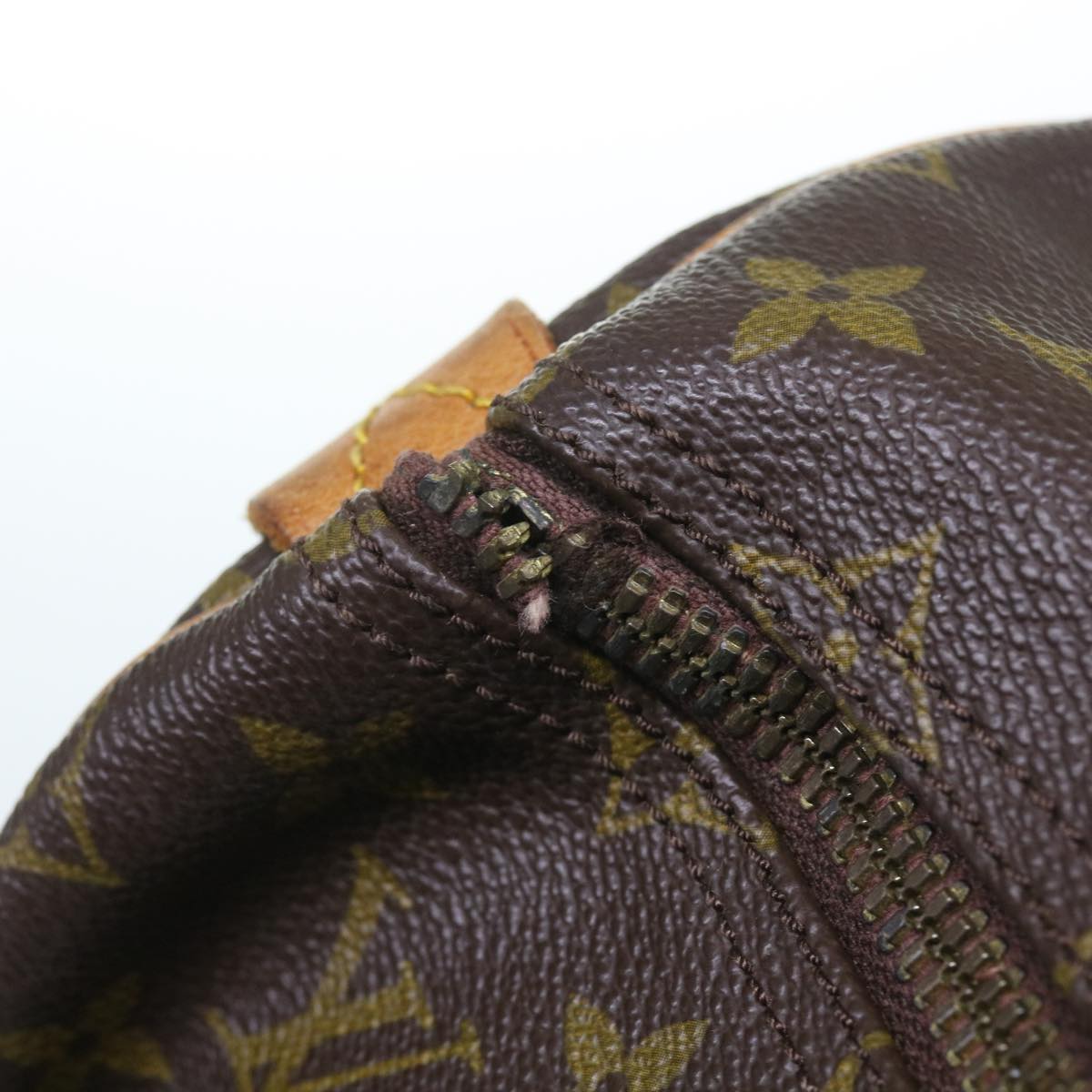 LOUIS VUITTON Monogram Keepall 55 Boston Bag M41424 LV 55349