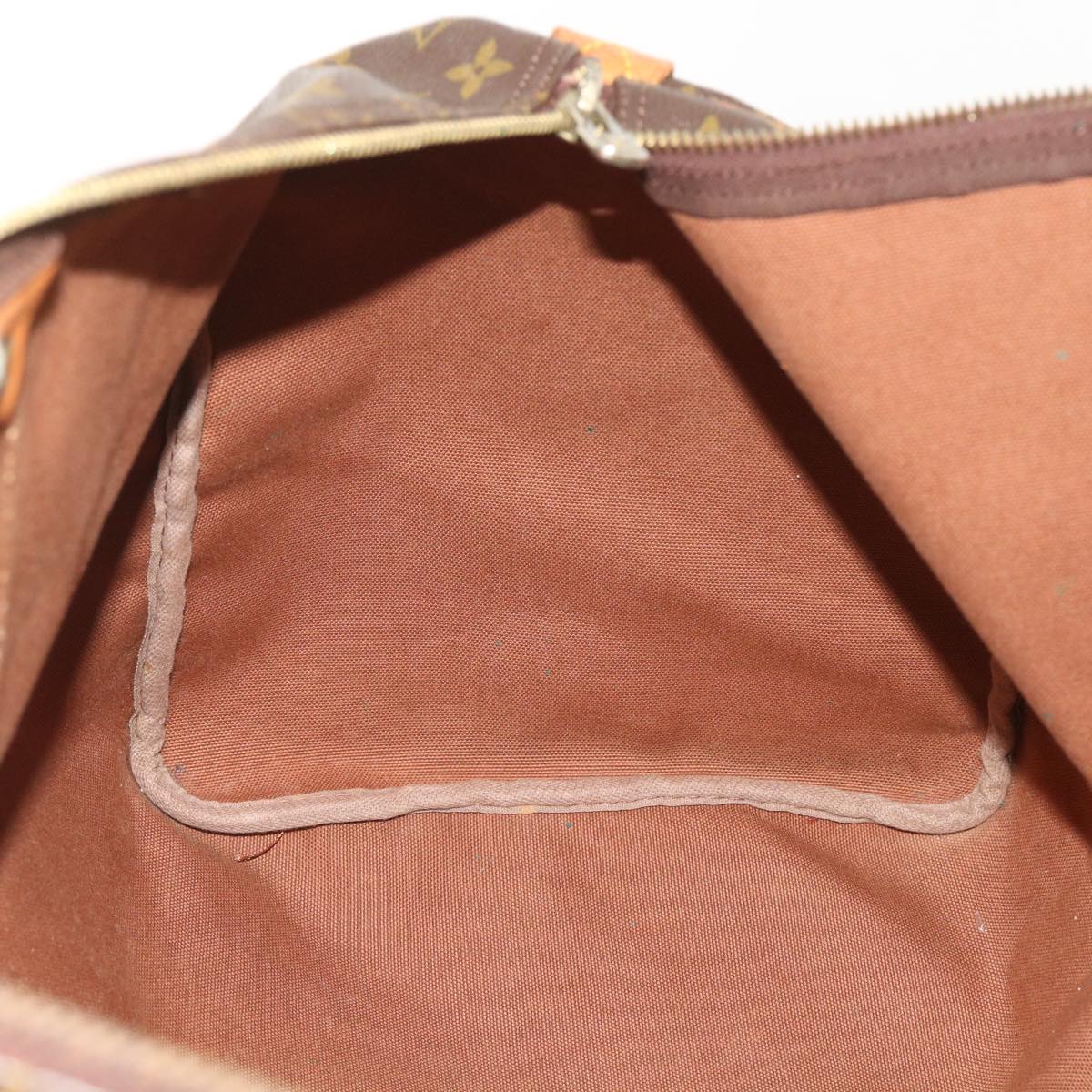 LOUIS VUITTON Monogram Keepall 55 Boston Bag M41424 LV 55349