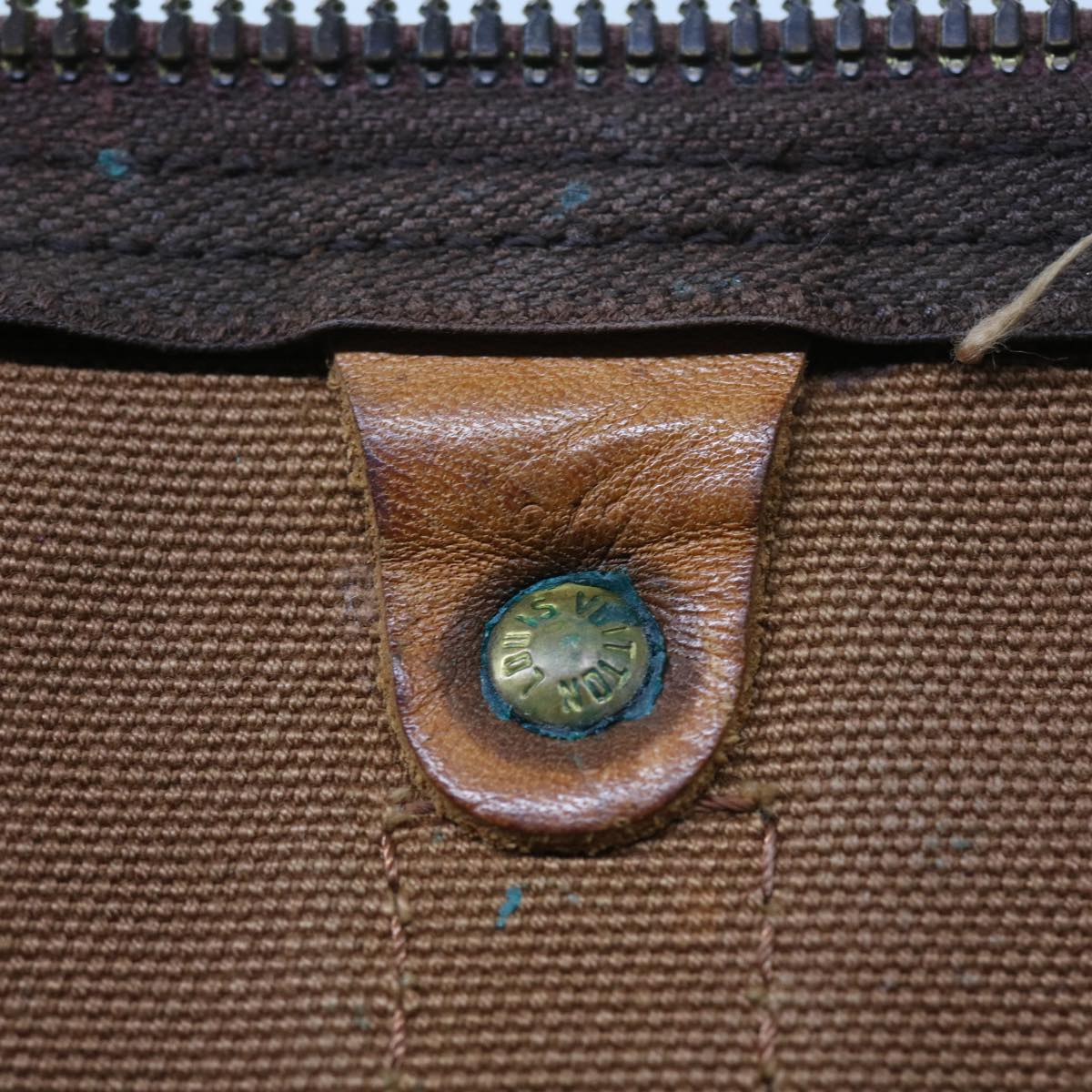LOUIS VUITTON Monogram Keepall 55 Boston Bag M41424 LV 55349