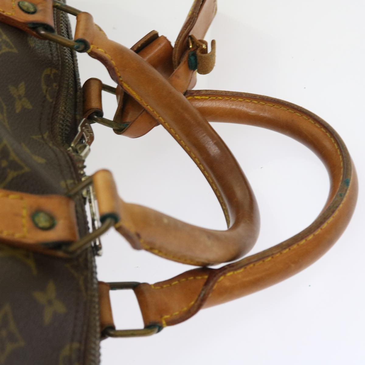 LOUIS VUITTON Monogram Keepall 55 Boston Bag M41424 LV 55349