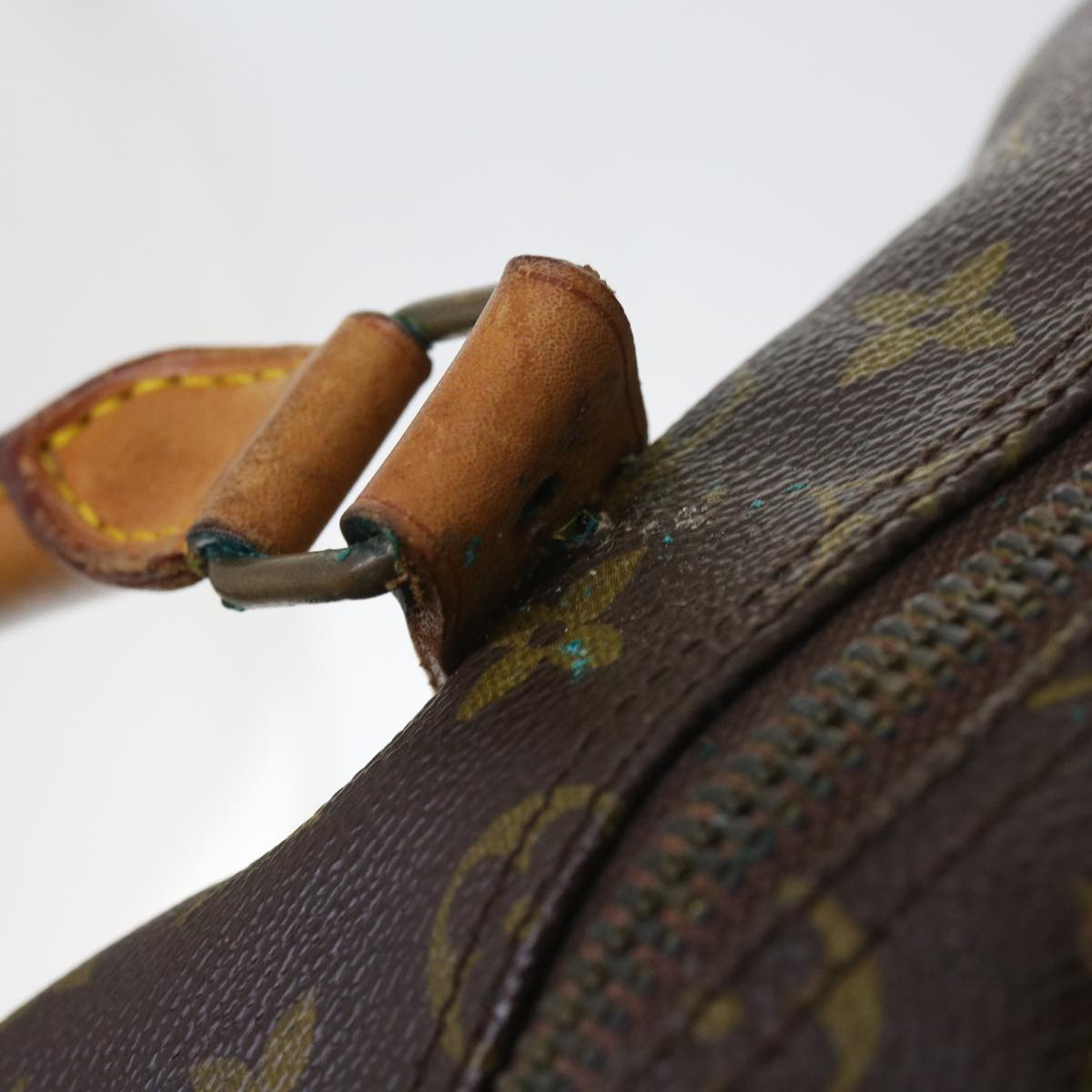 LOUIS VUITTON Monogram Keepall 55 Boston Bag M41424 LV 55349