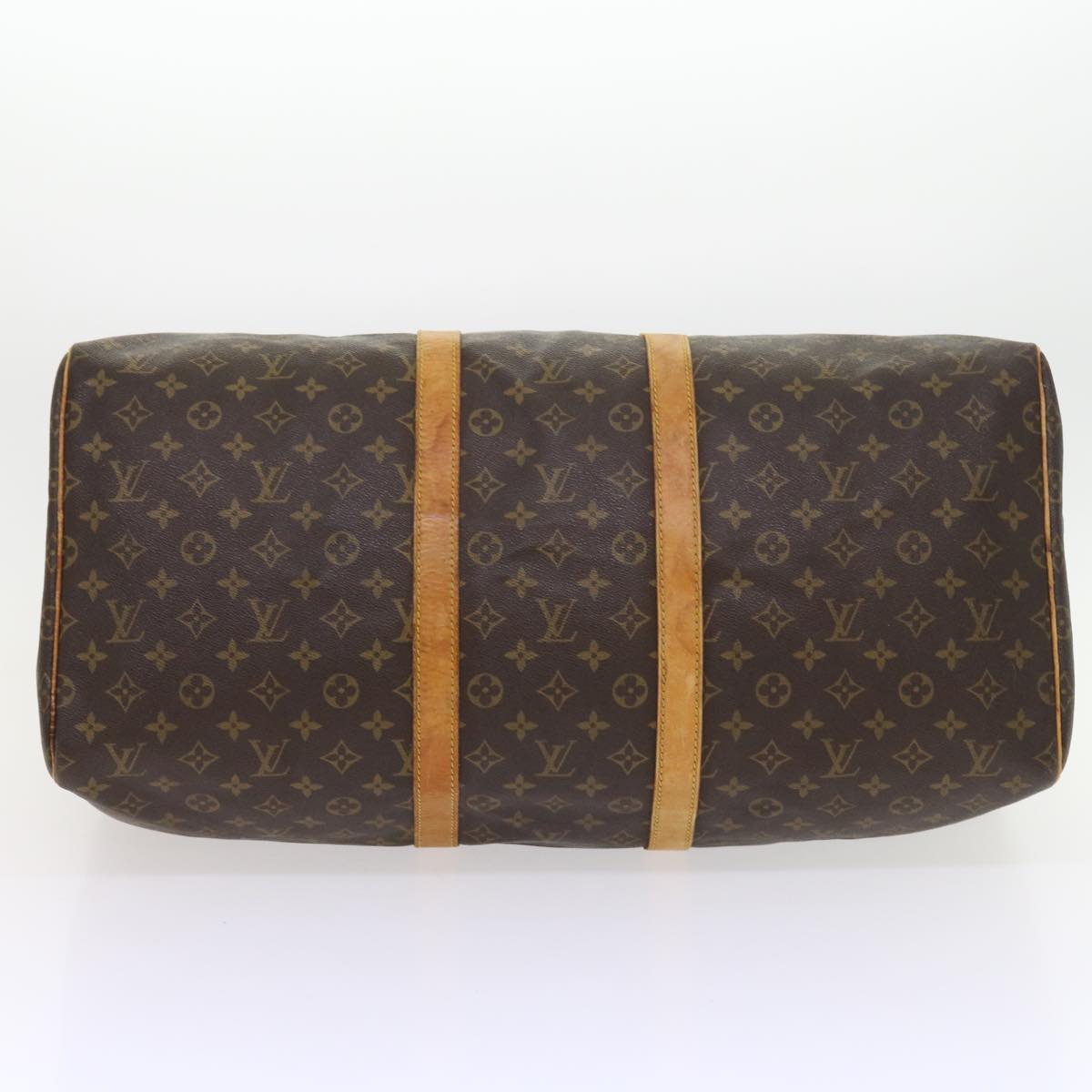 LOUIS VUITTON Monogram Keepall 55 Boston Bag M41424 LV 55350