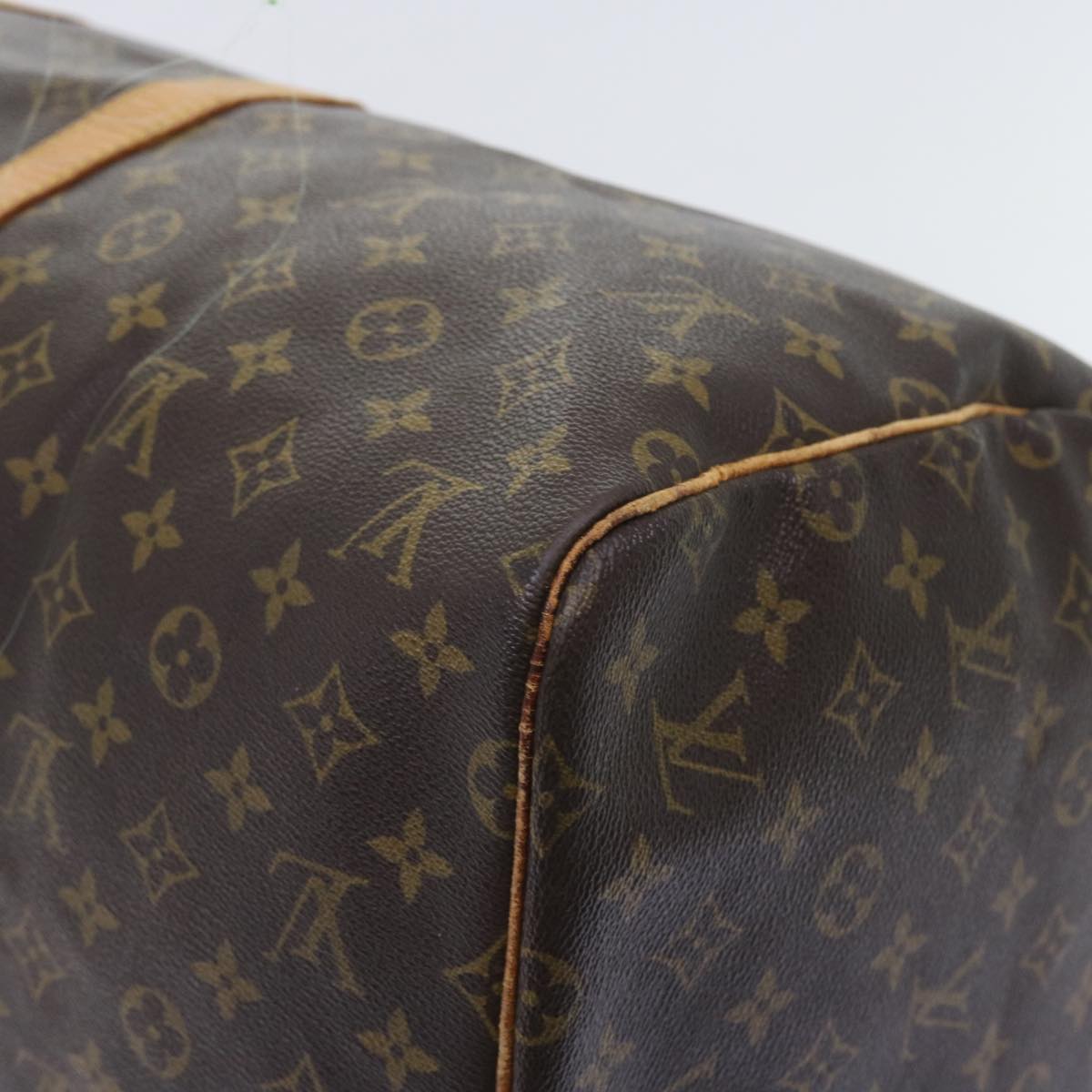 LOUIS VUITTON Monogram Keepall 55 Boston Bag M41424 LV 55350