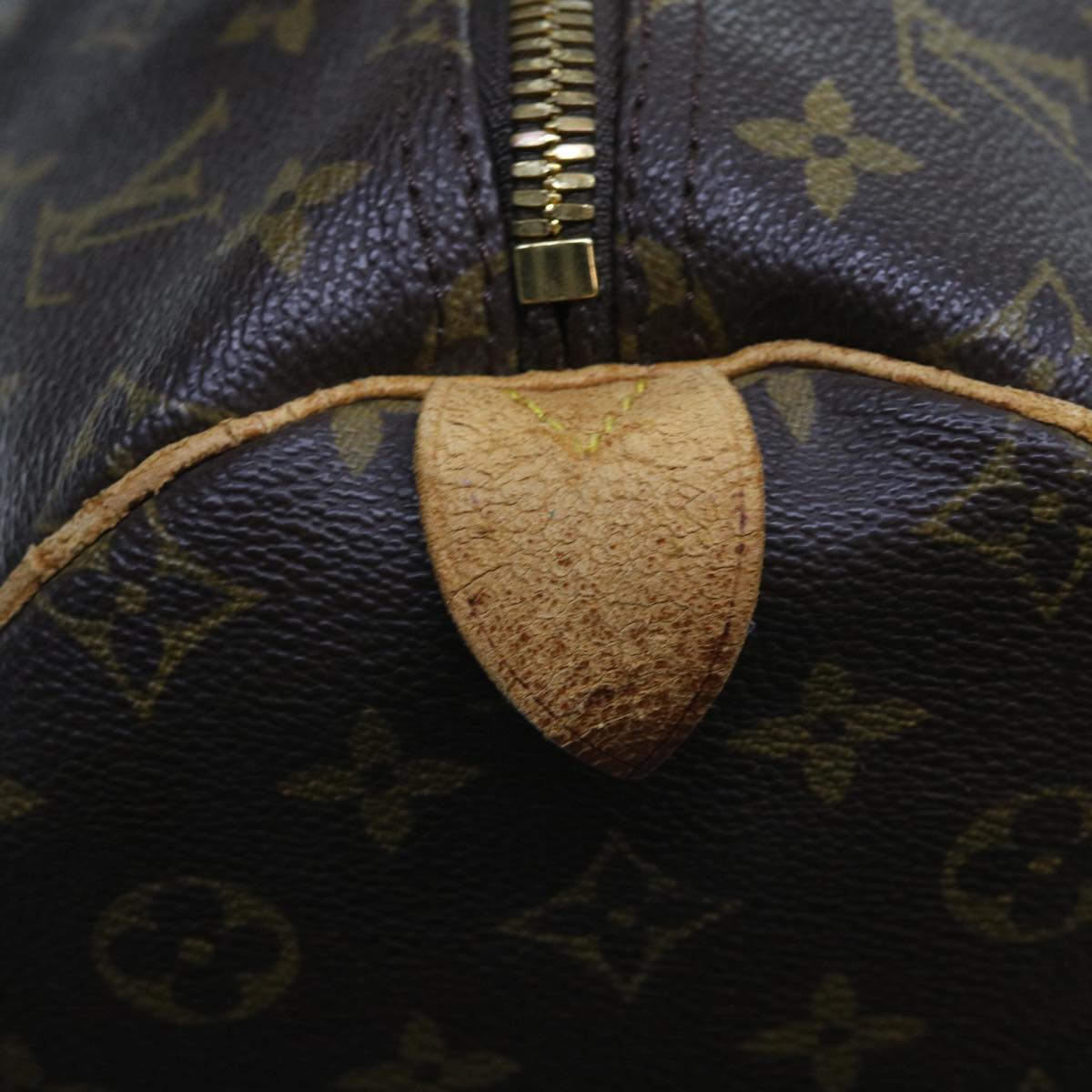 LOUIS VUITTON Monogram Keepall 55 Boston Bag M41424 LV 55350