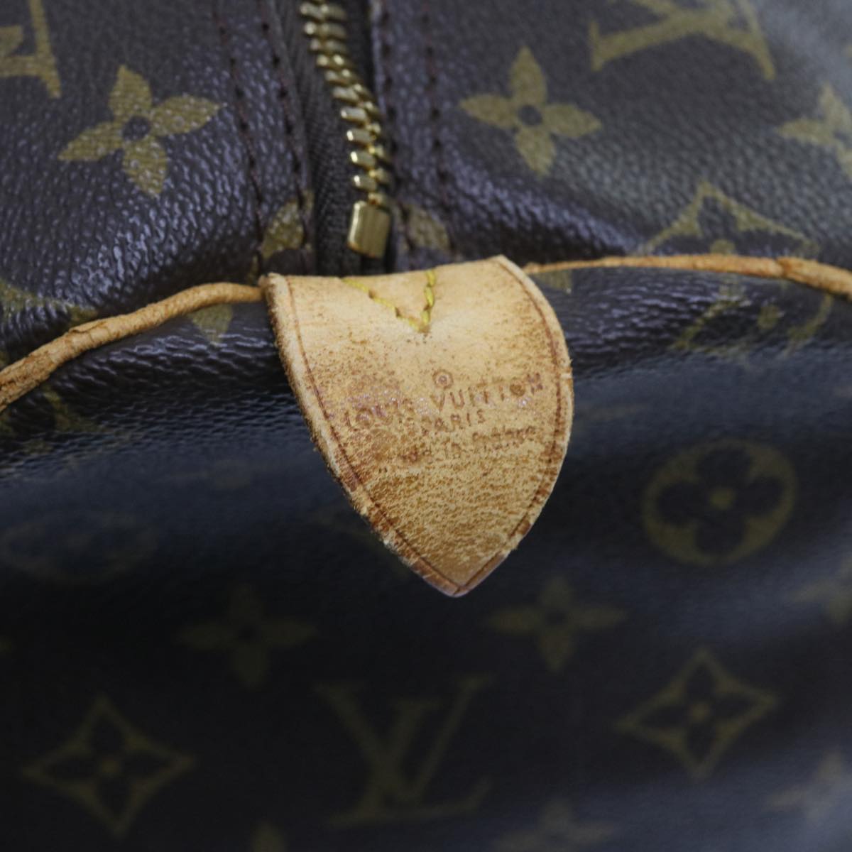 LOUIS VUITTON Monogram Keepall 55 Boston Bag M41424 LV 55350