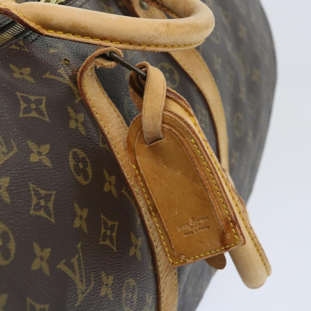LOUIS VUITTON Monogram Keepall 55 Boston Bag M41424 LV 55350