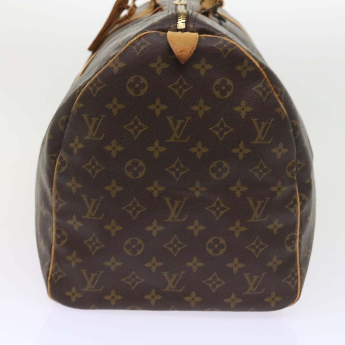 LOUIS VUITTON Monogram Keepall 55 Boston Bag M41424 LV 55350