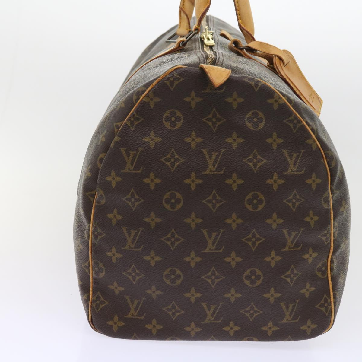 LOUIS VUITTON Monogram Keepall 55 Boston Bag M41424 LV 55350