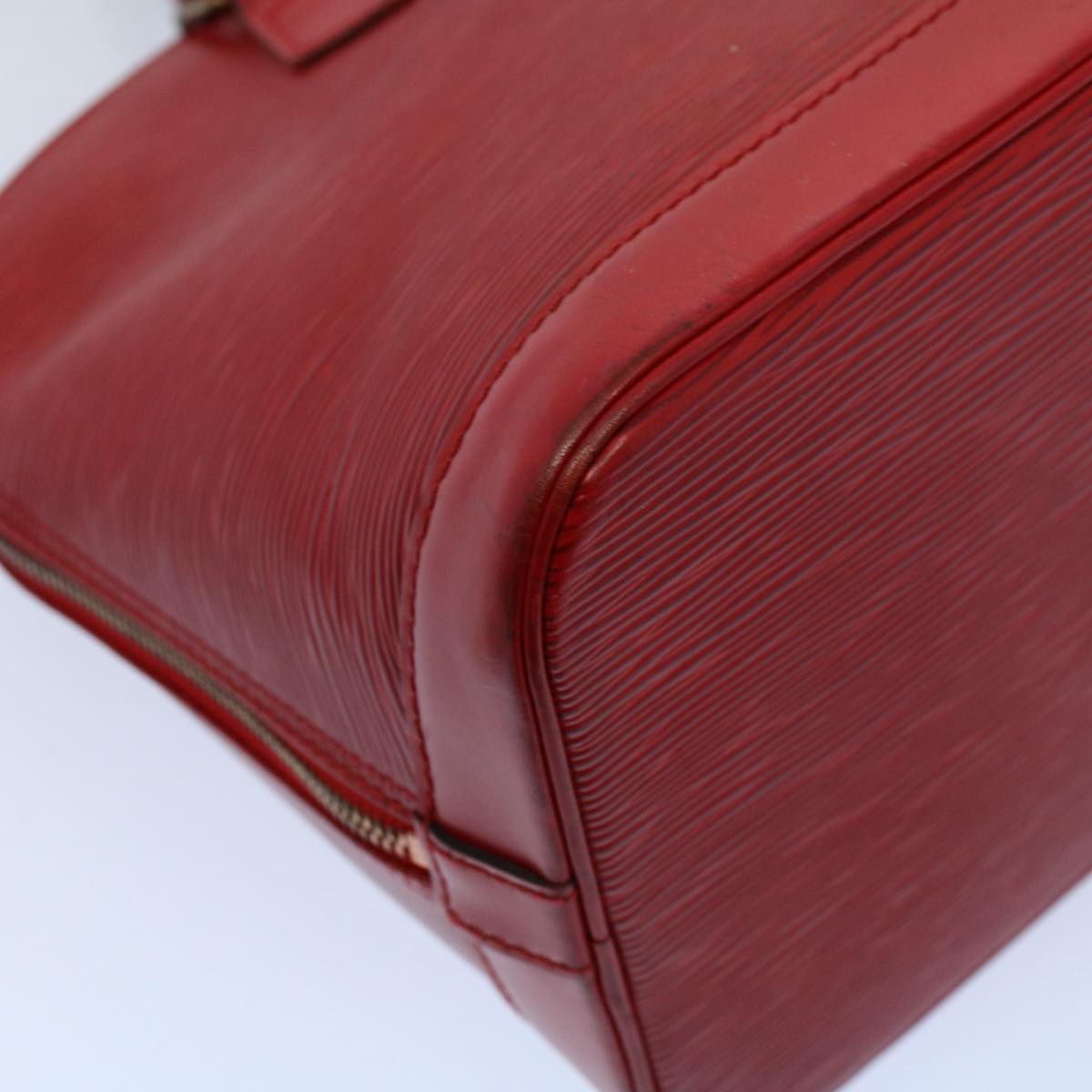 LOUIS VUITTON Epi Alma Hand Bag Castilian Red M52147 LV 55355