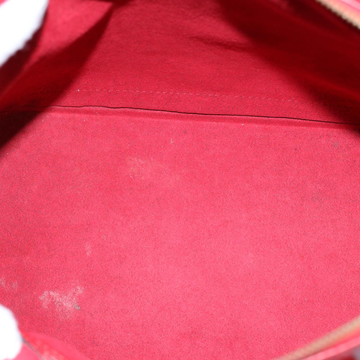 LOUIS VUITTON Epi Alma Hand Bag Castilian Red M52147 LV 55355