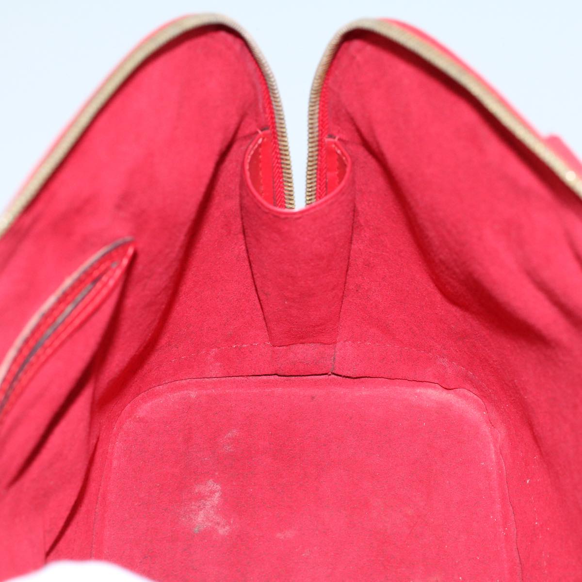 LOUIS VUITTON Epi Alma Hand Bag Castilian Red M52147 LV 55355