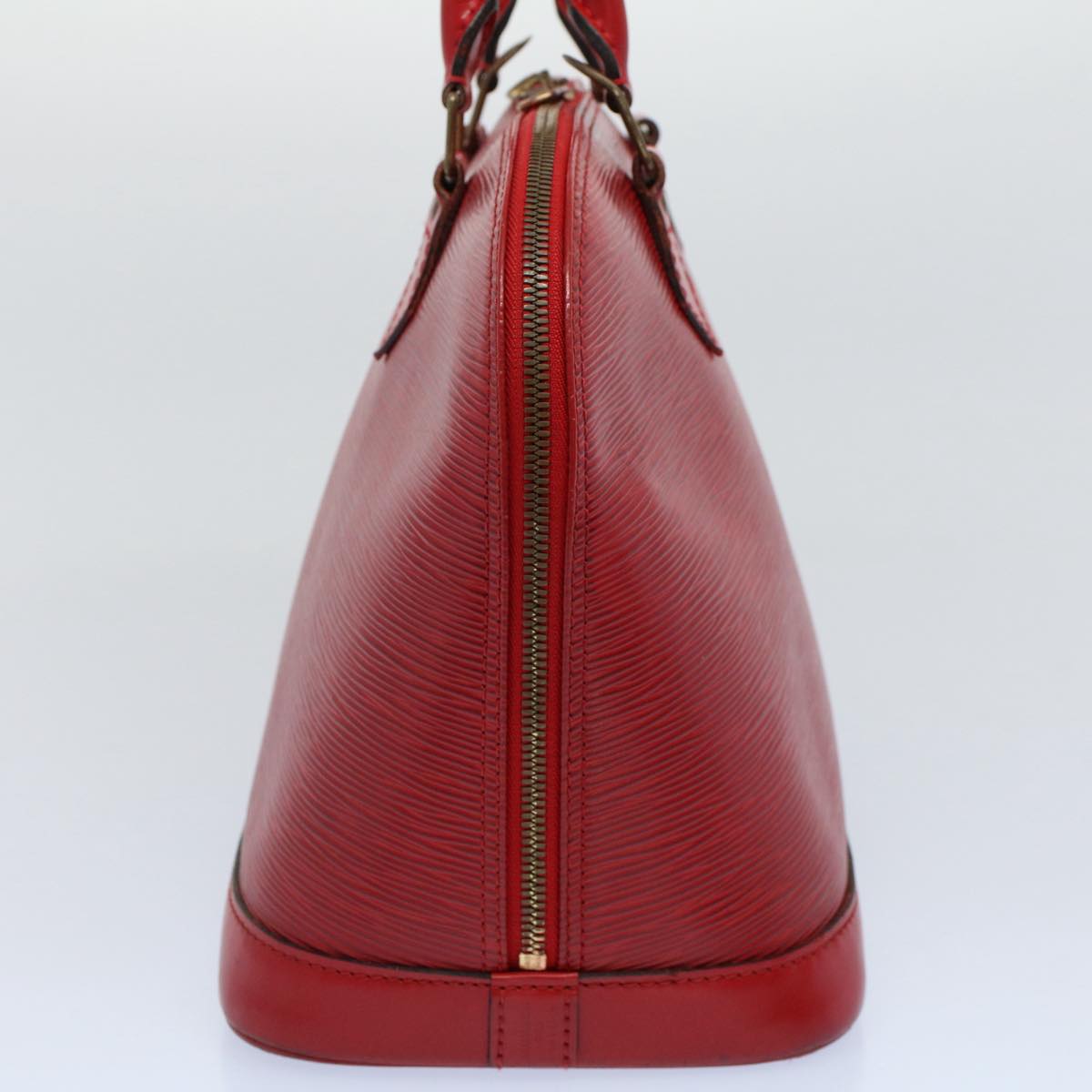 LOUIS VUITTON Epi Alma Hand Bag Castilian Red M52147 LV 55355