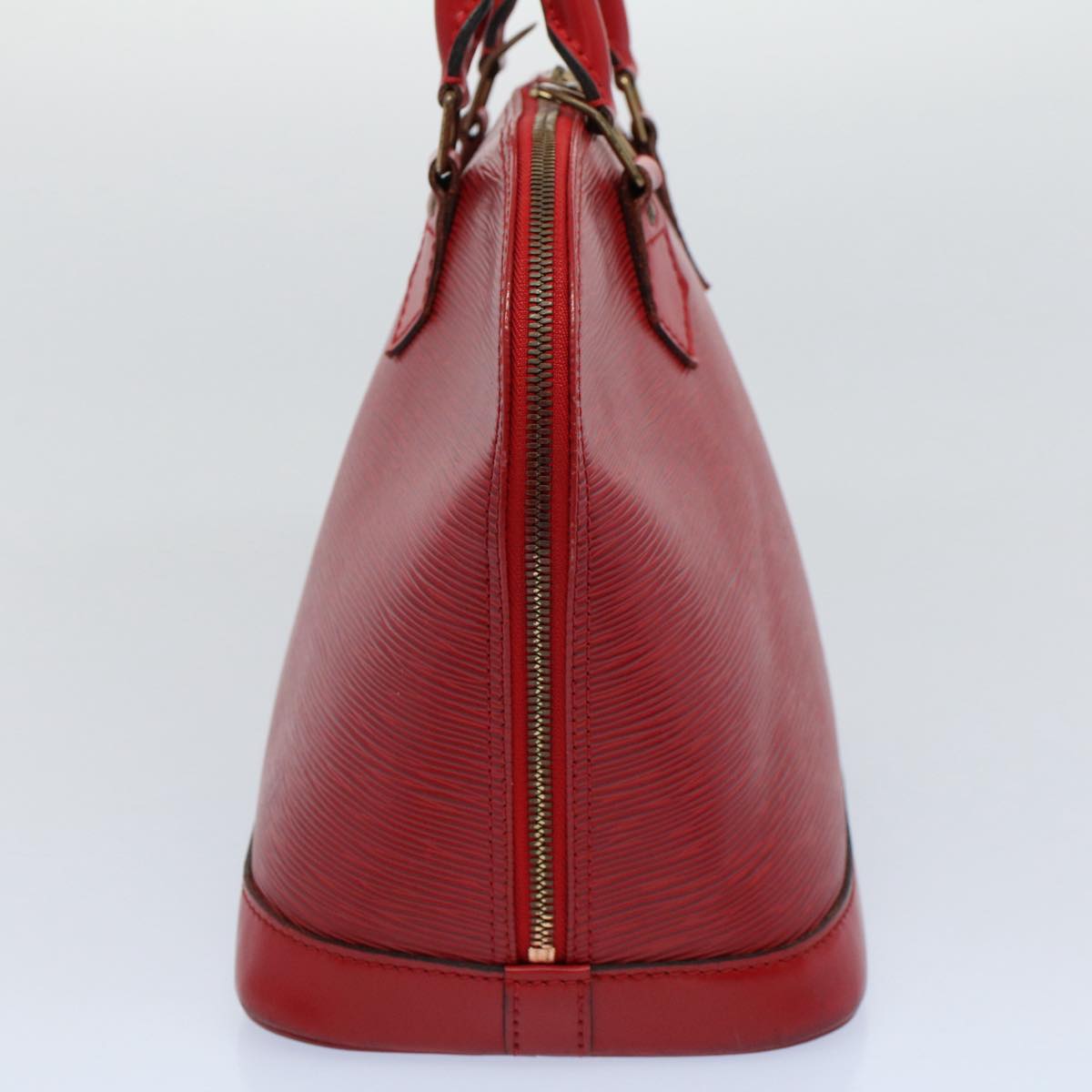 LOUIS VUITTON Epi Alma Hand Bag Castilian Red M52147 LV 55355