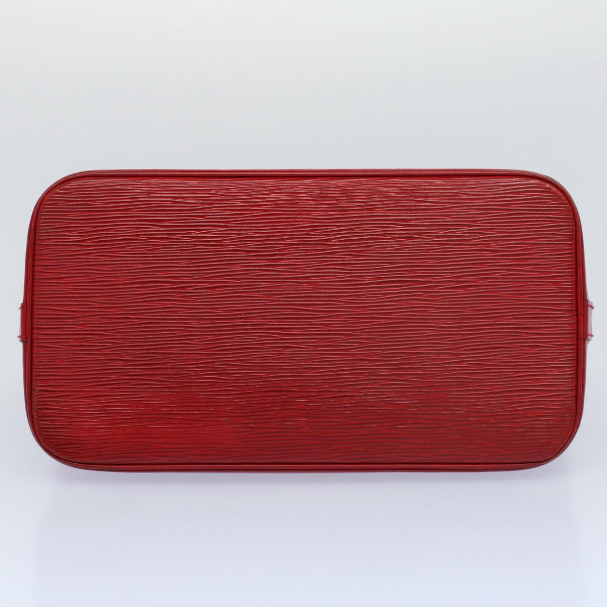 LOUIS VUITTON Epi Alma Hand Bag Castilian Red M52147 LV 55355