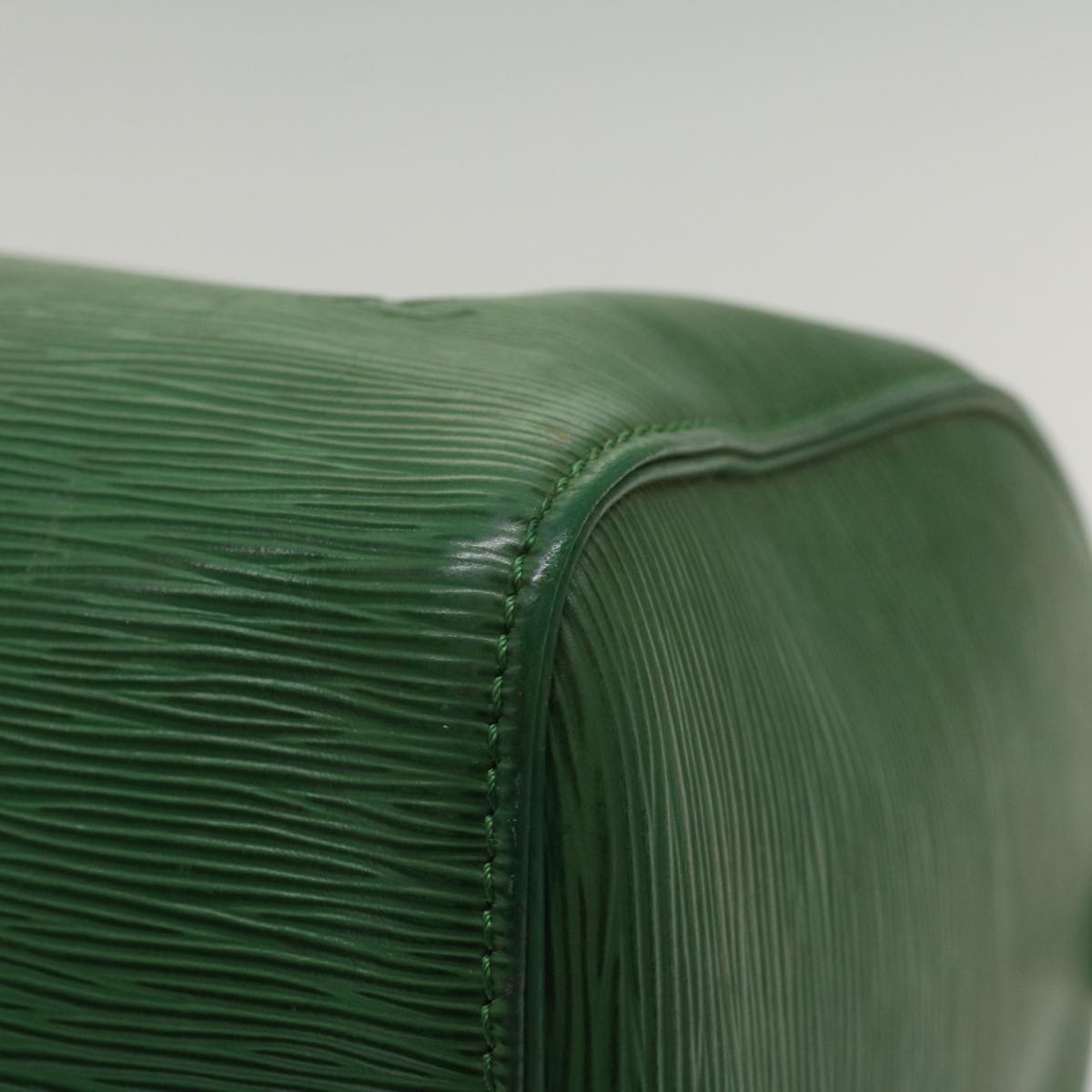 LOUIS VUITTON Epi Speedy 35 Hand Bag Borneo Green M42994 LV 55356