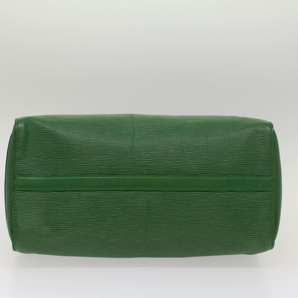LOUIS VUITTON Epi Speedy 35 Hand Bag Borneo Green M42994 LV 55356