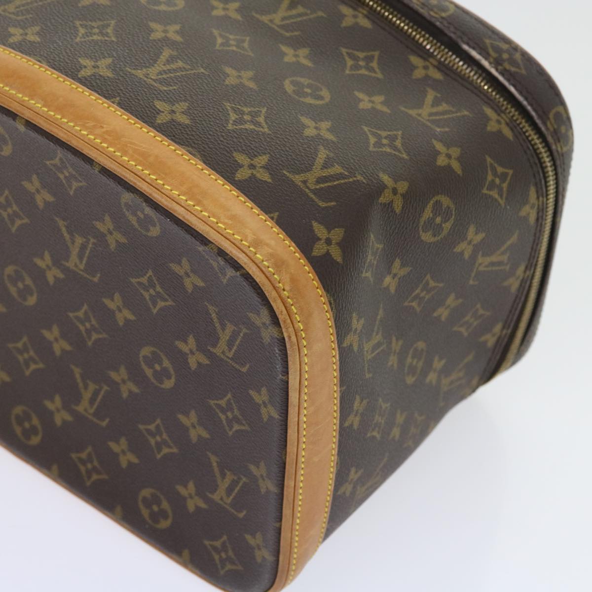 LOUIS VUITTON Monogram Nice Hand Bag 2way M47280 LV 55358