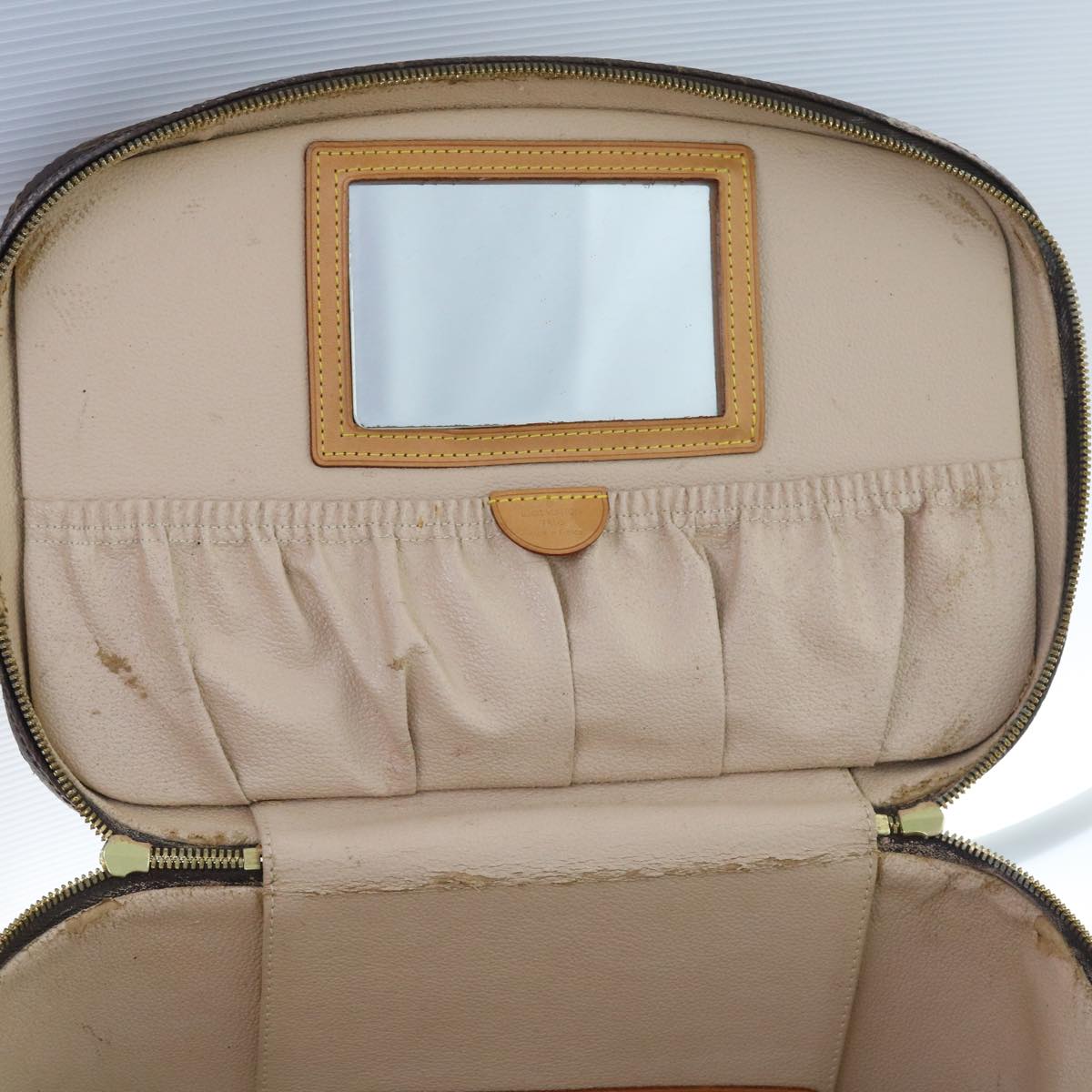 LOUIS VUITTON Monogram Nice Hand Bag 2way M47280 LV 55358